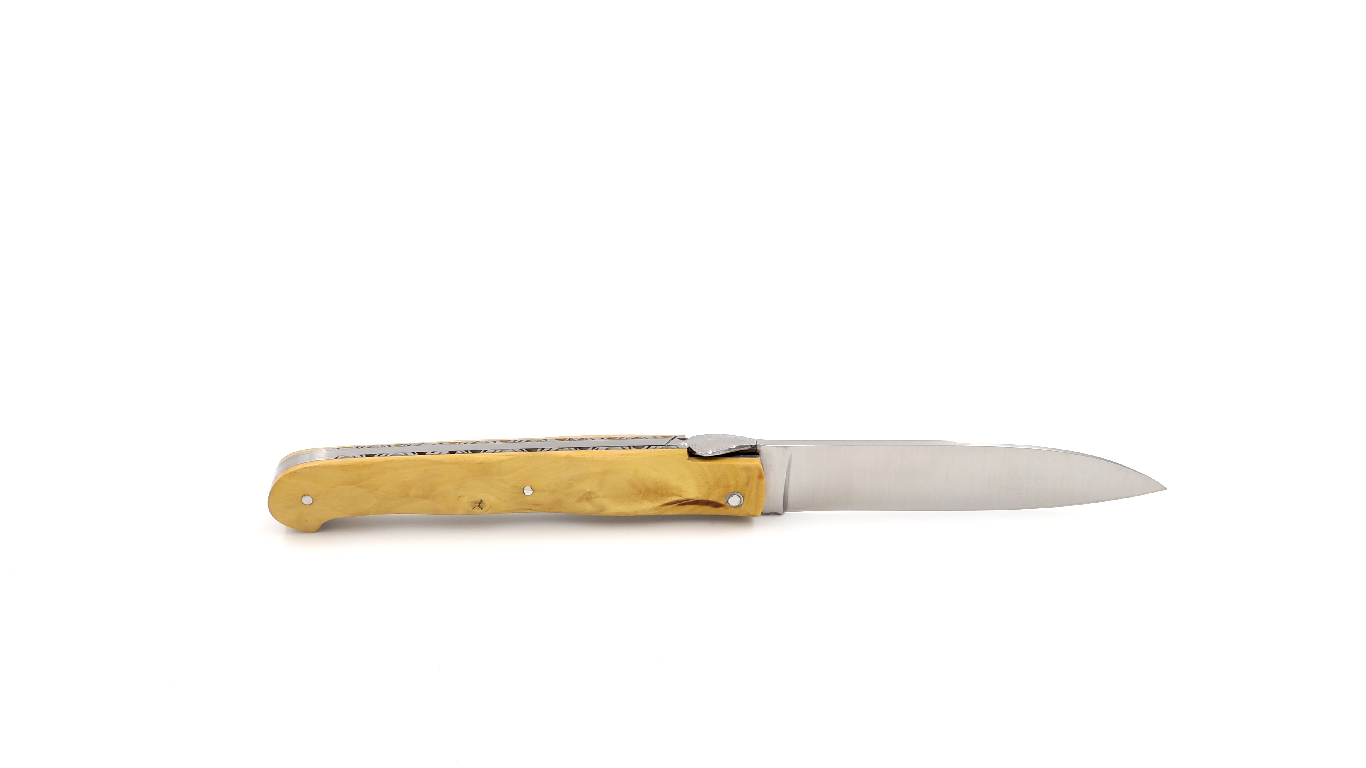 Sauveterre Messer Buchsbaum facettiert und guillochiert 11 cm  