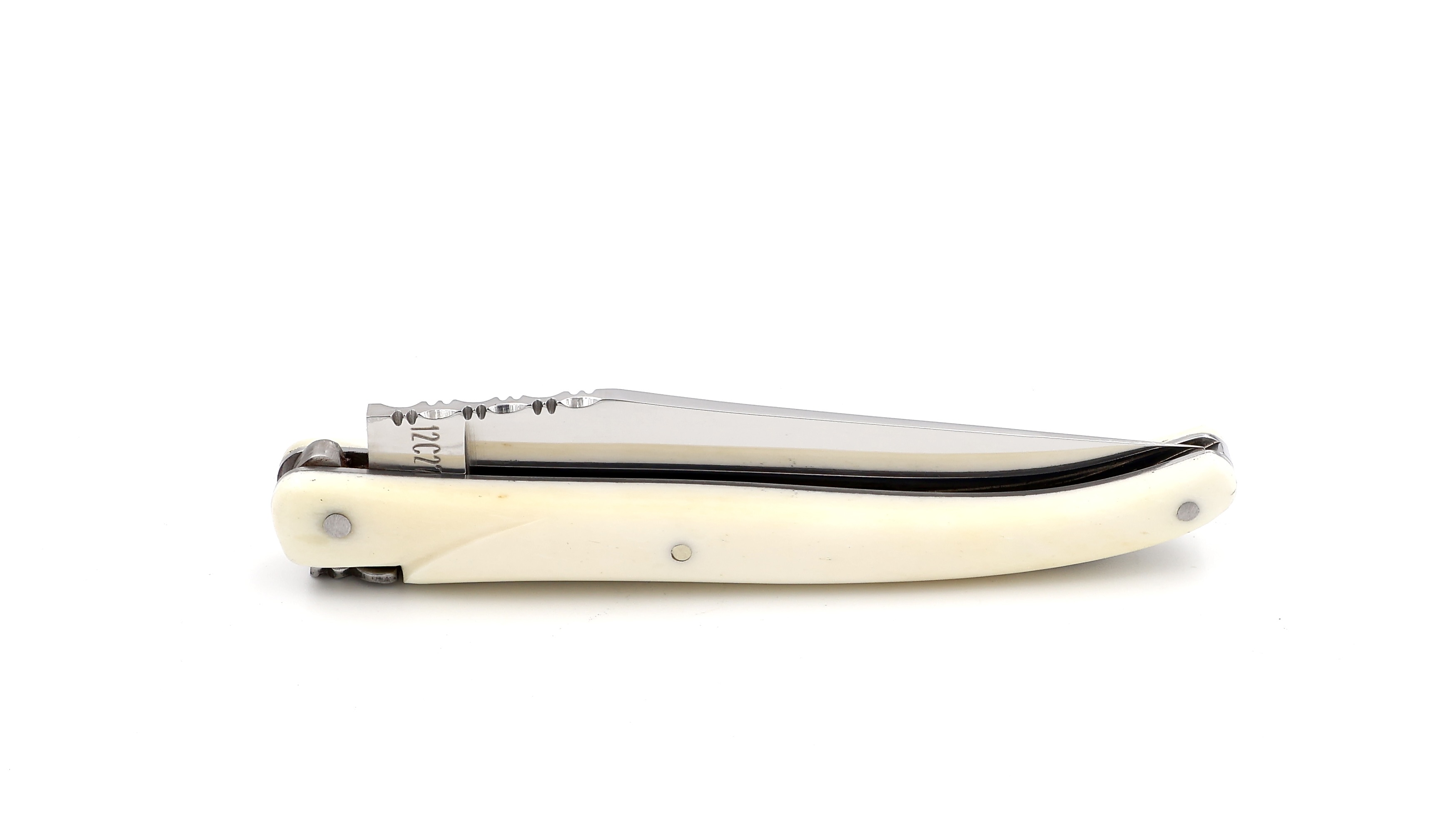 Laguiole en Aubrac bone full handle 10 cm
