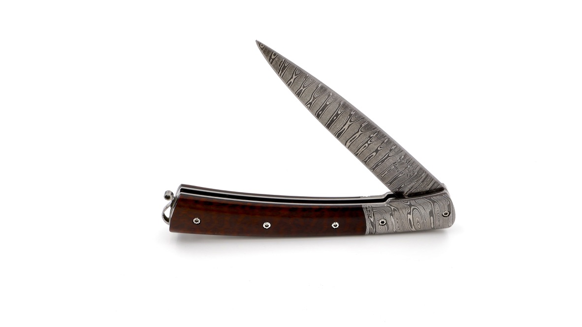 Alexandre Musso/Oliver Moretti VENDETTA snakewood damascus  Alexandre Musso/Oliver Moretti VENDETTA snakewood damascus