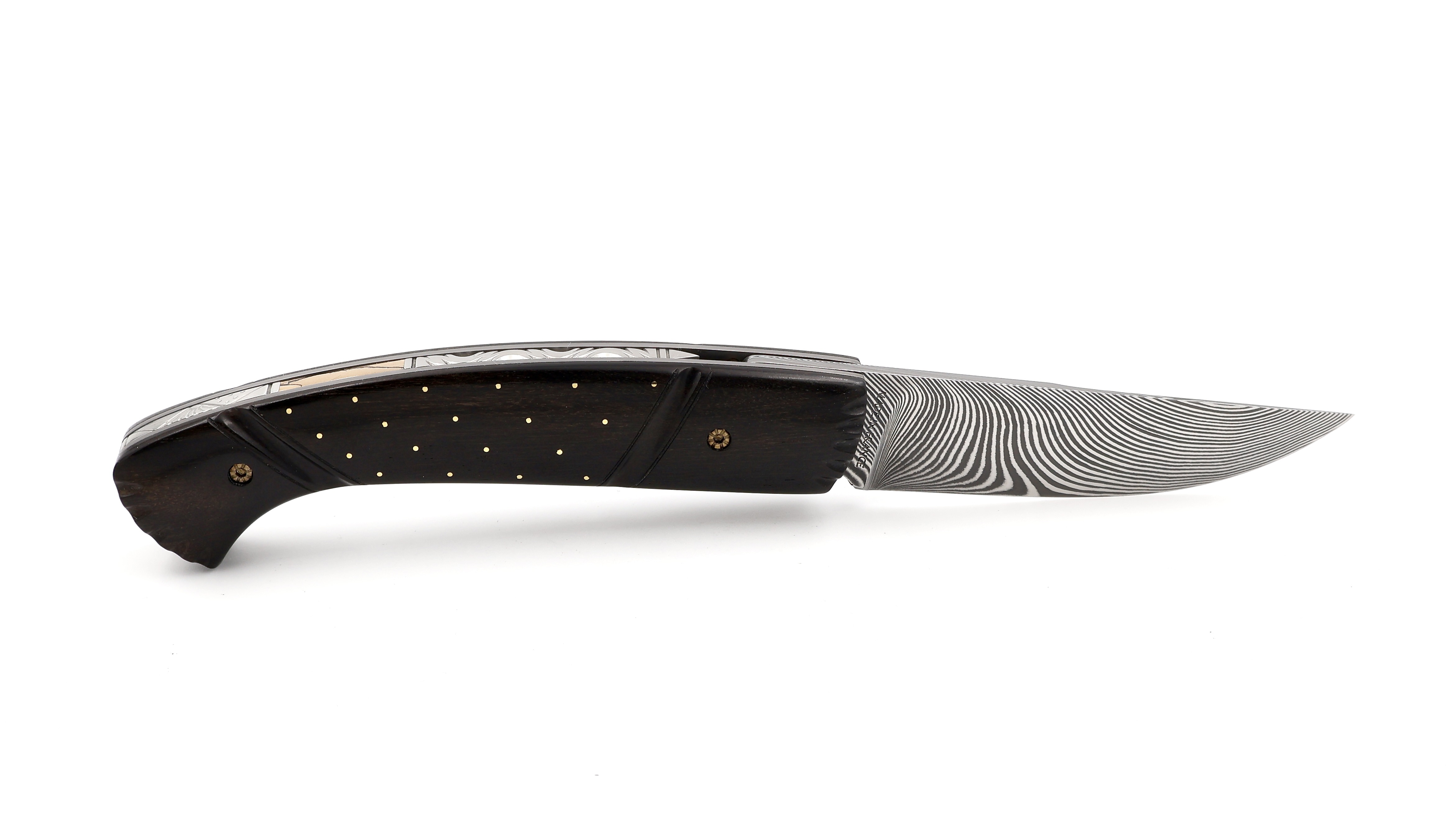 MANU LAPLACE 1515 NEW INUIT CLOUTÉ ebony damascus