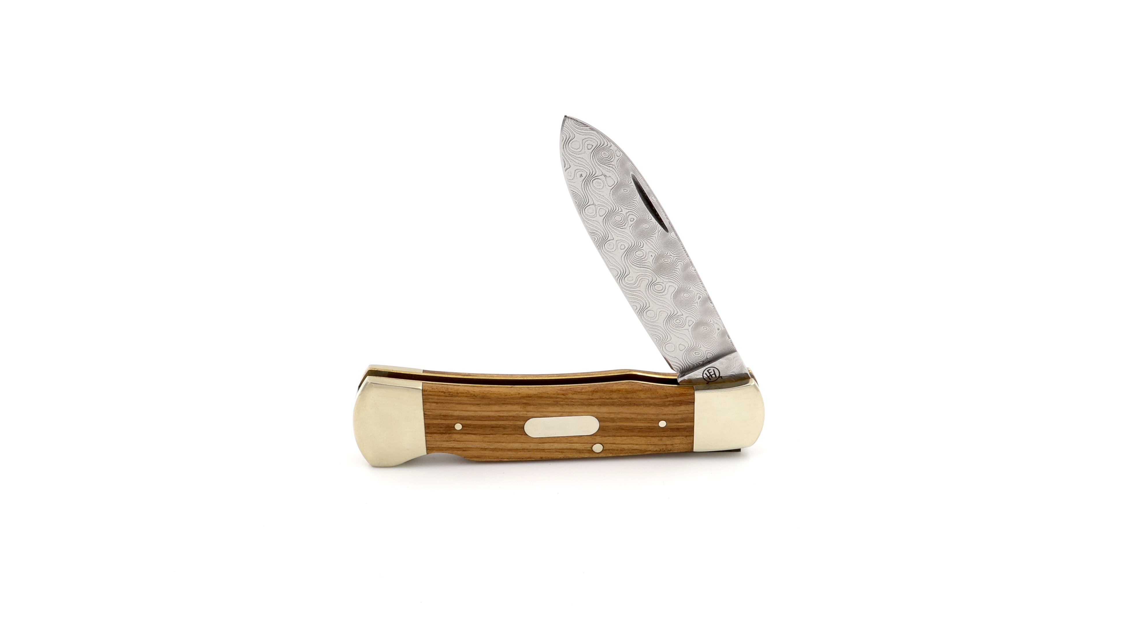 Hartkopf Taschenmesser Olive Damastklinge