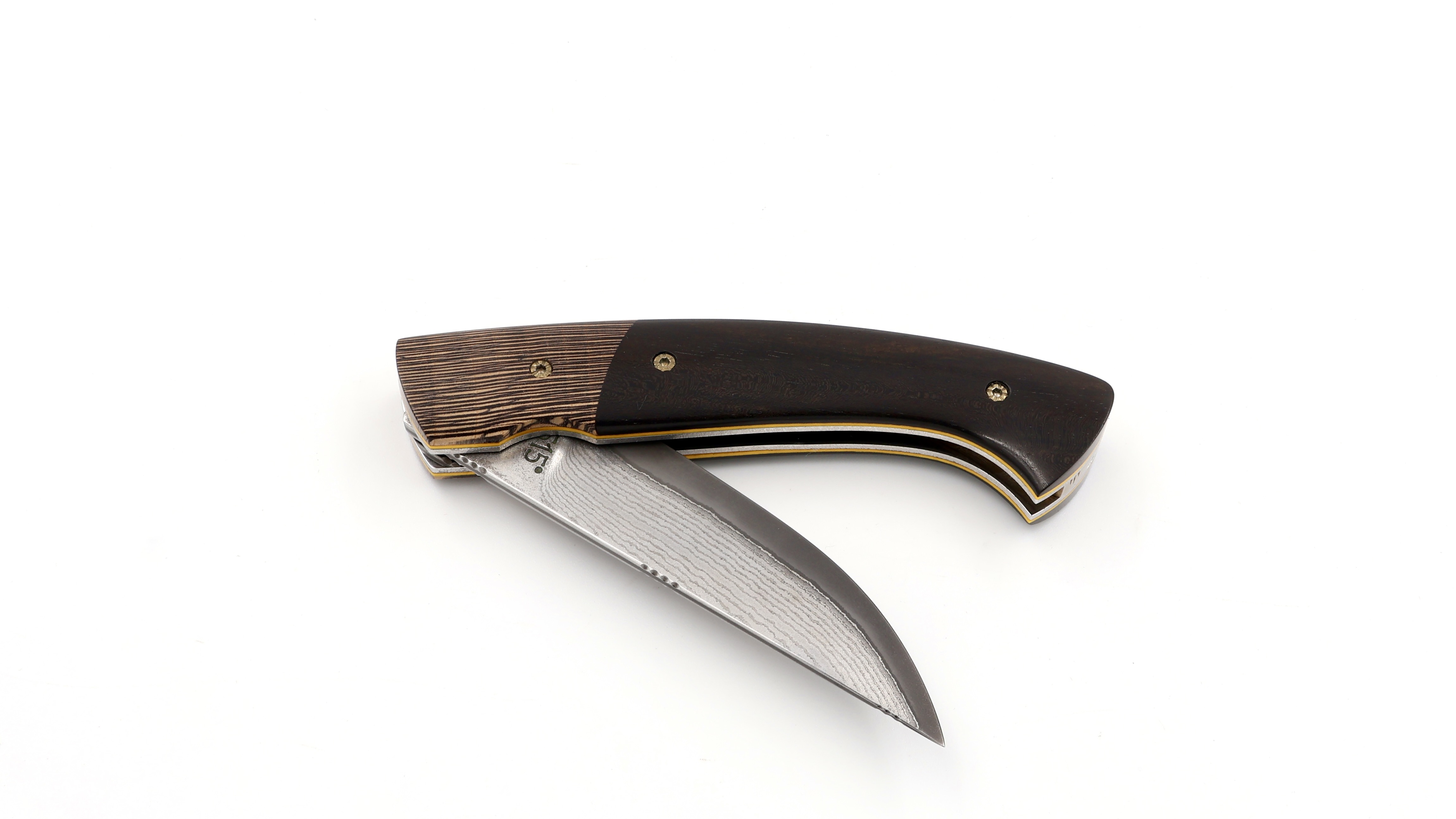 MANU LAPLACE 1515 ZULU ebony/palmwood VG 10 damascus MANU LAPLACE 1515 ZULU ebony/palmwood VG 10 damascus