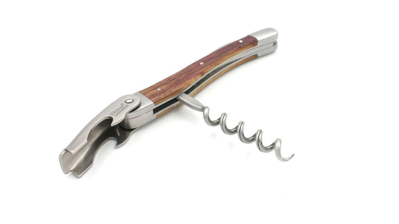 Château Laguiole wine opener CLASSIC barrel oak