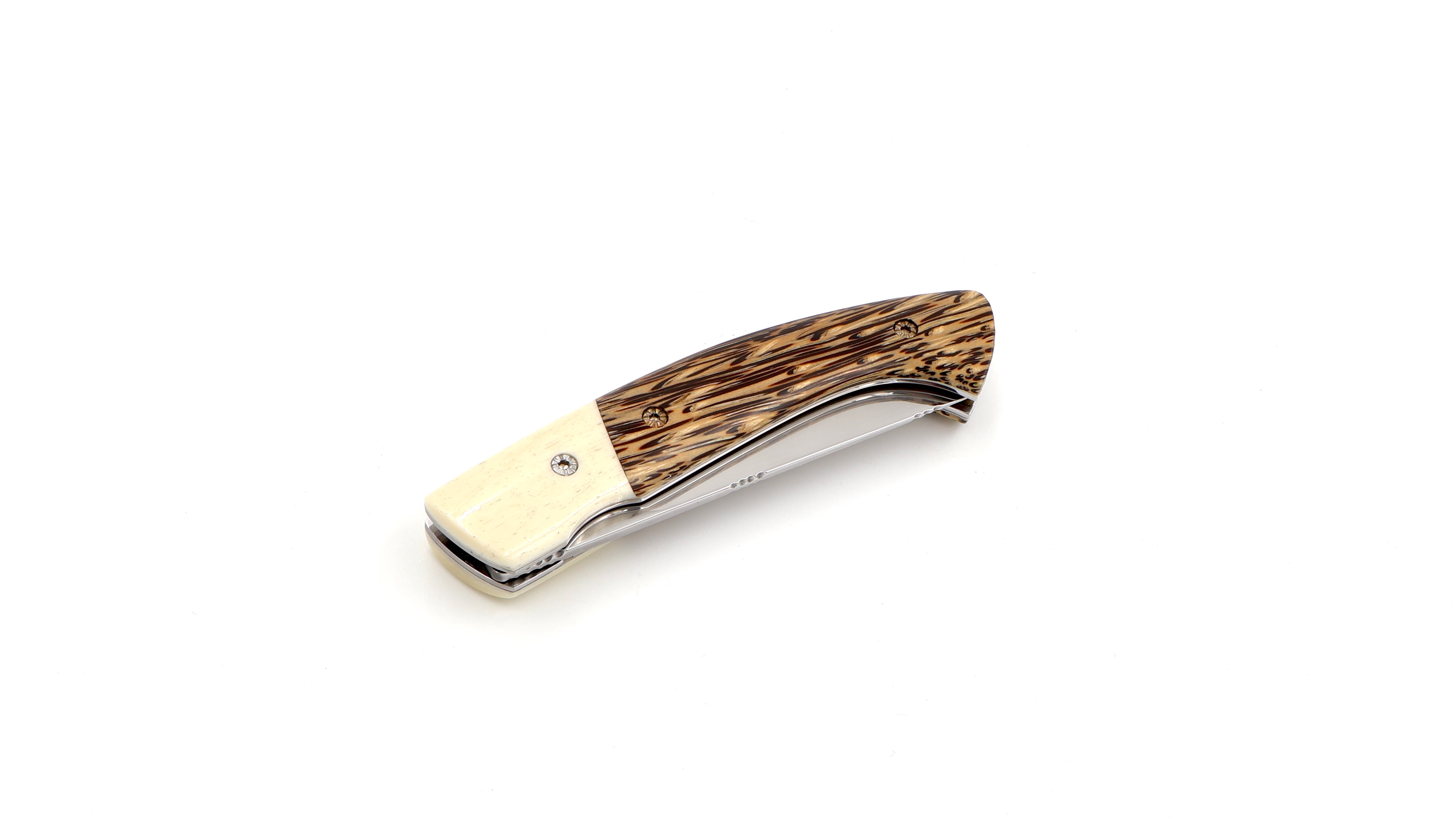 MANU LAPLACE 1515 PETIT  ZULU palmwood and bone 