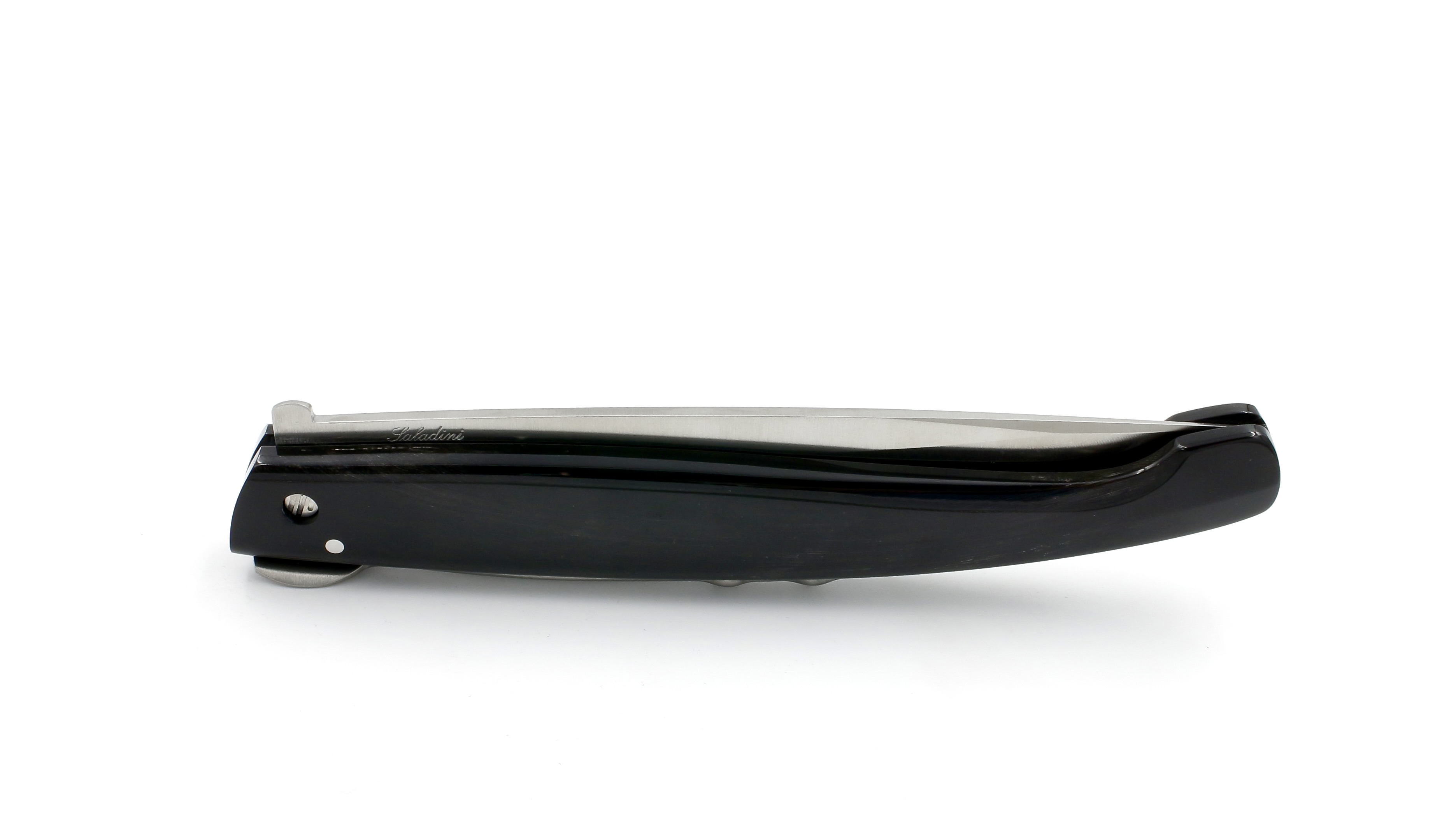 Saladini knife SARACCA romagnola 31 buffalo horn