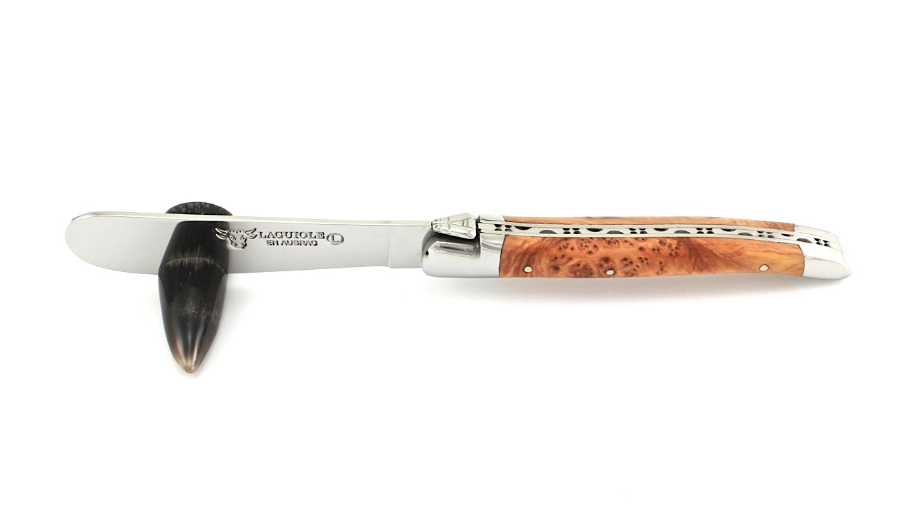 Laguiole en Aubrac butter knife Juniper shiny