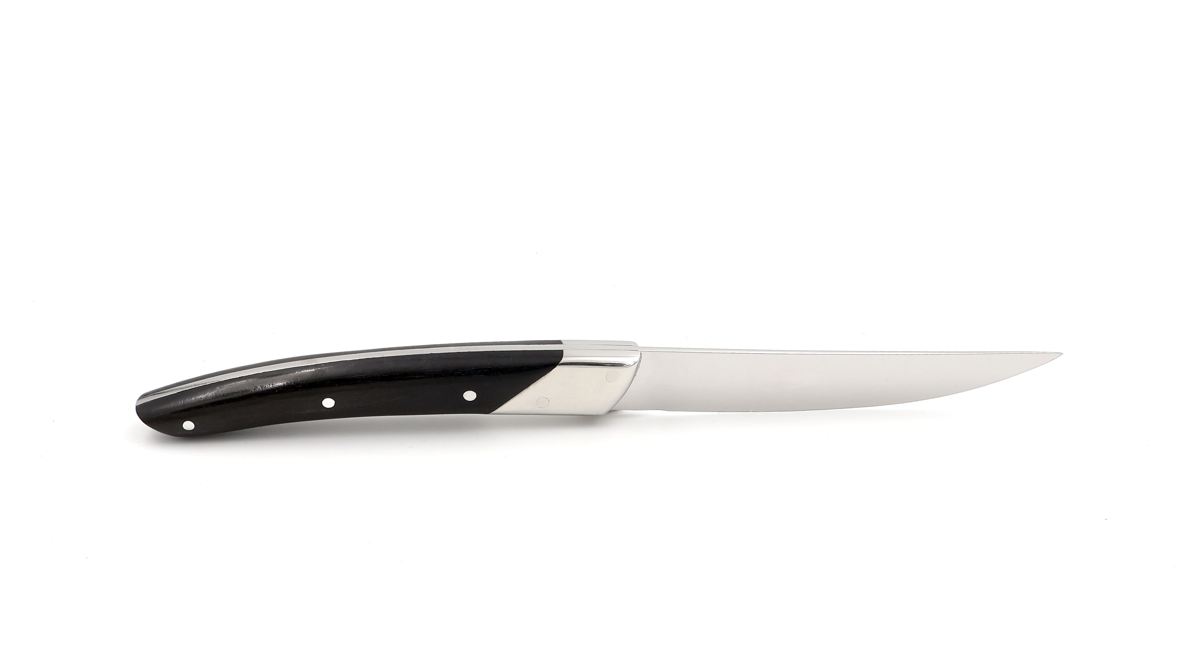 Claude DOZORME Thiers Steakmesser Set ART DECO Ebenholz 6-teilig
