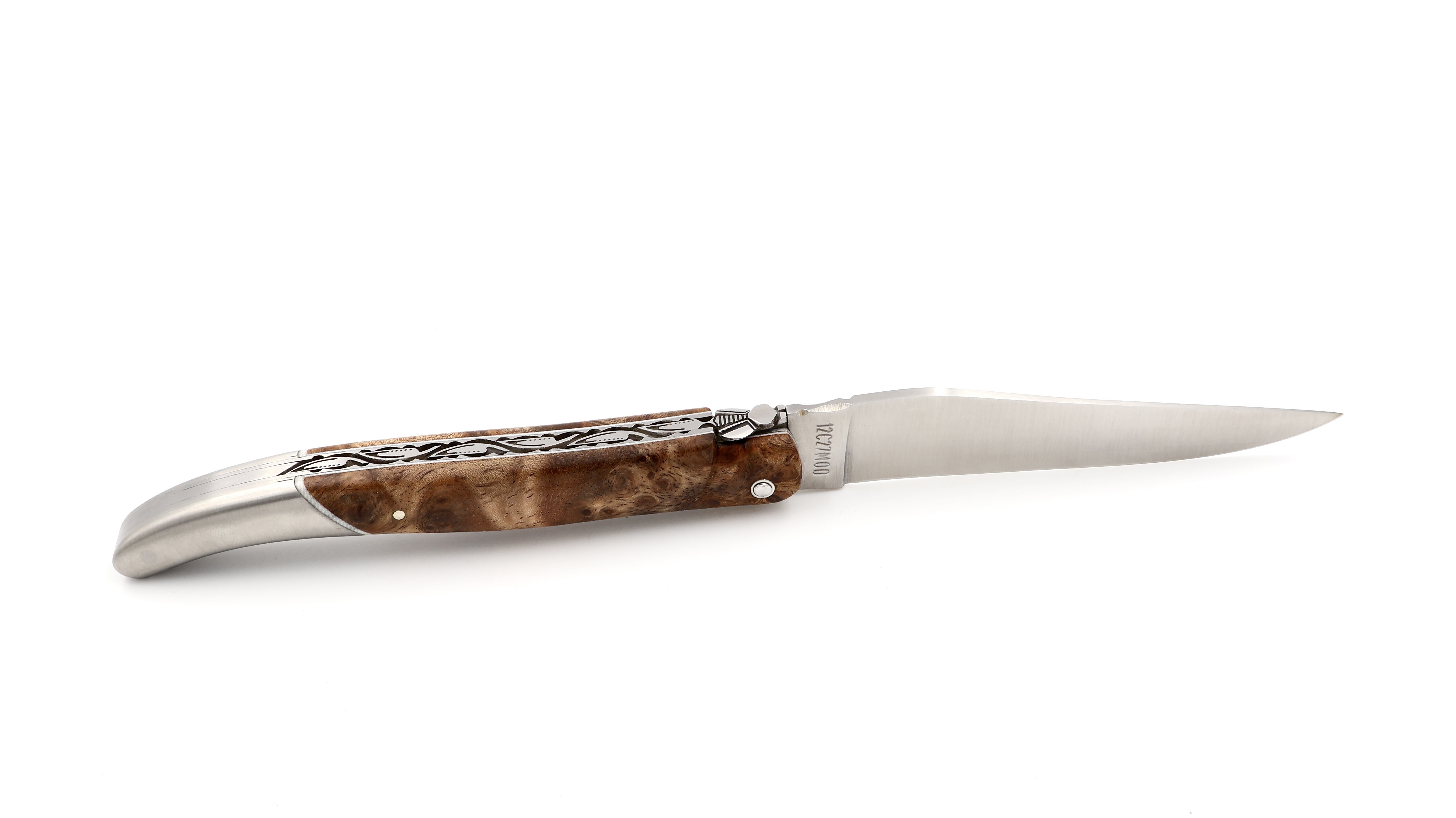 Laguiole en Aubrac Laguiole knife Albizia Burlwood