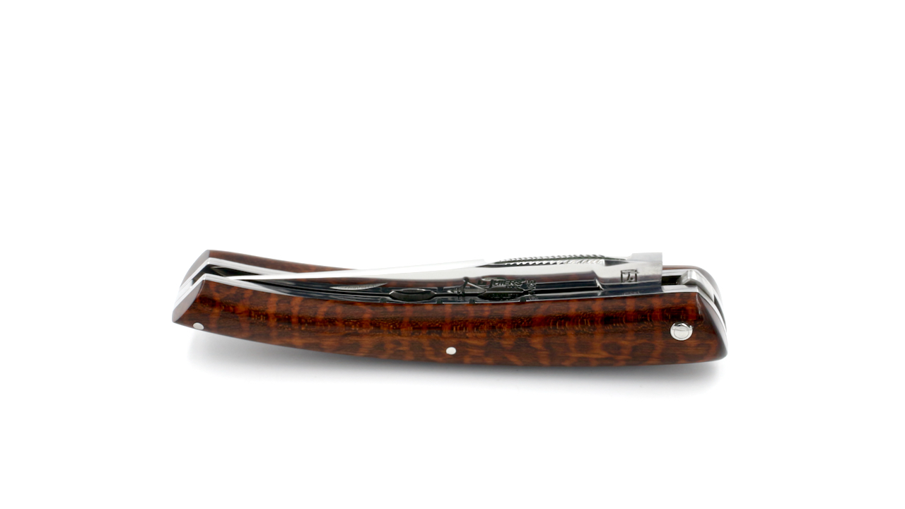 ARBALETE G. David  Thiers knife doubleplates snake wood