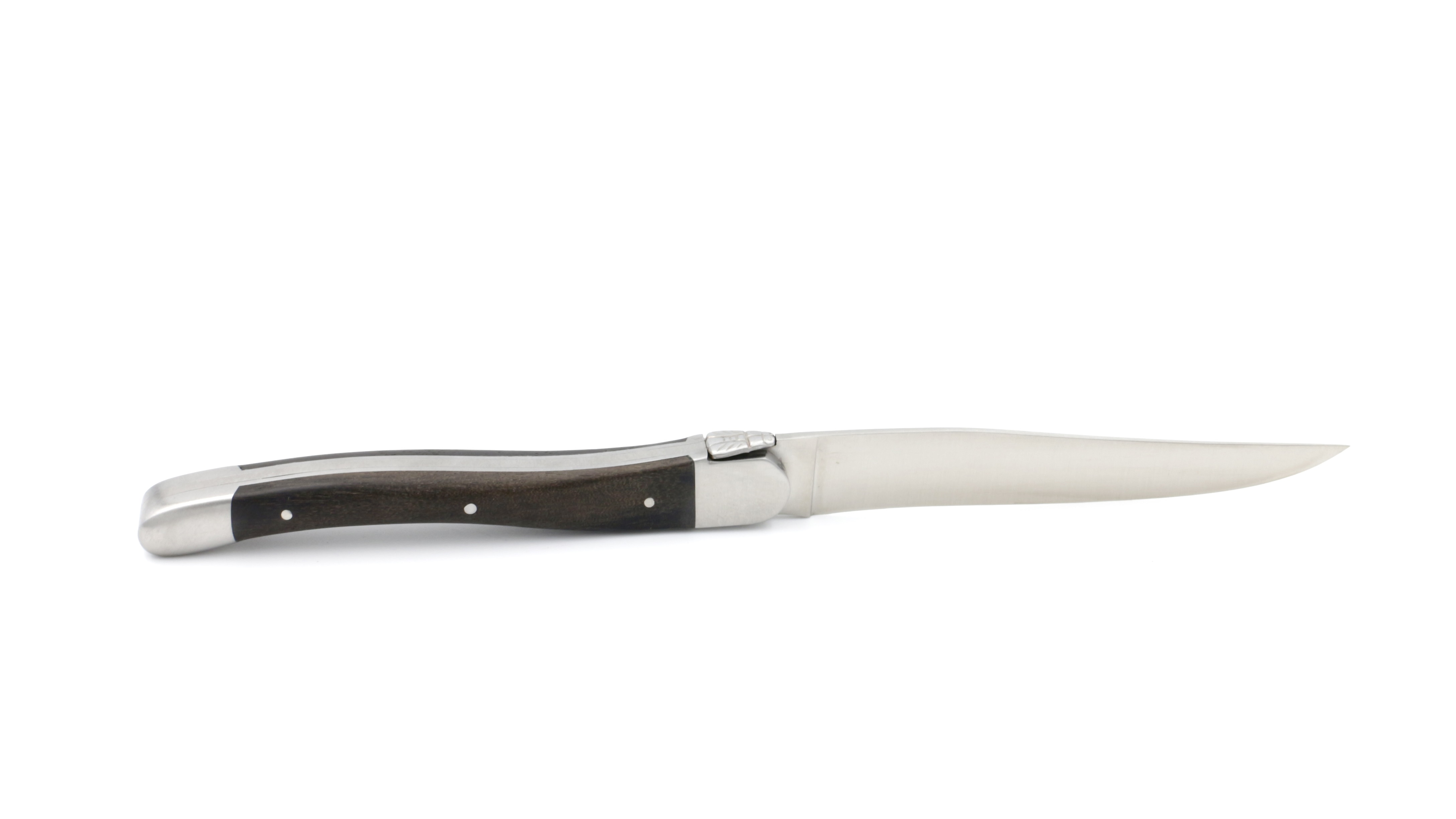 Château Laguiole Laguiole Steakknives ebony wood set of six