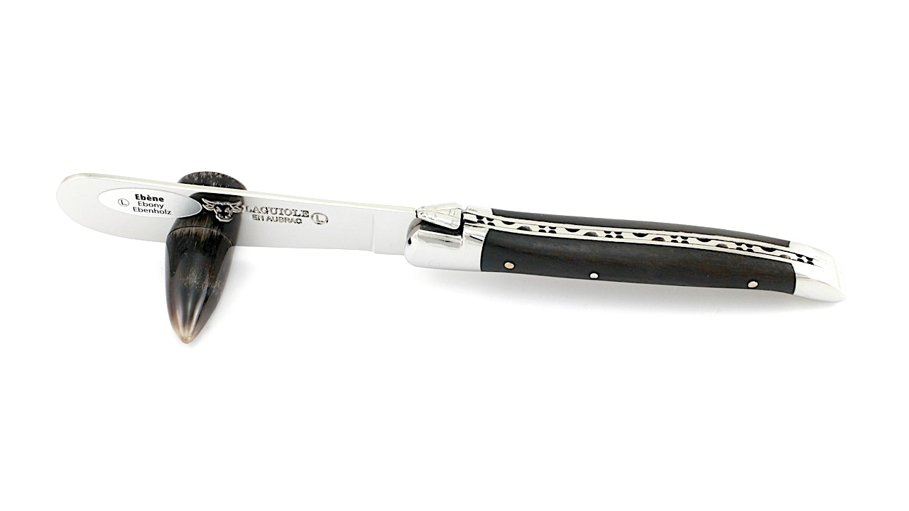 Laguiole en Aubrac butter knife Ebony