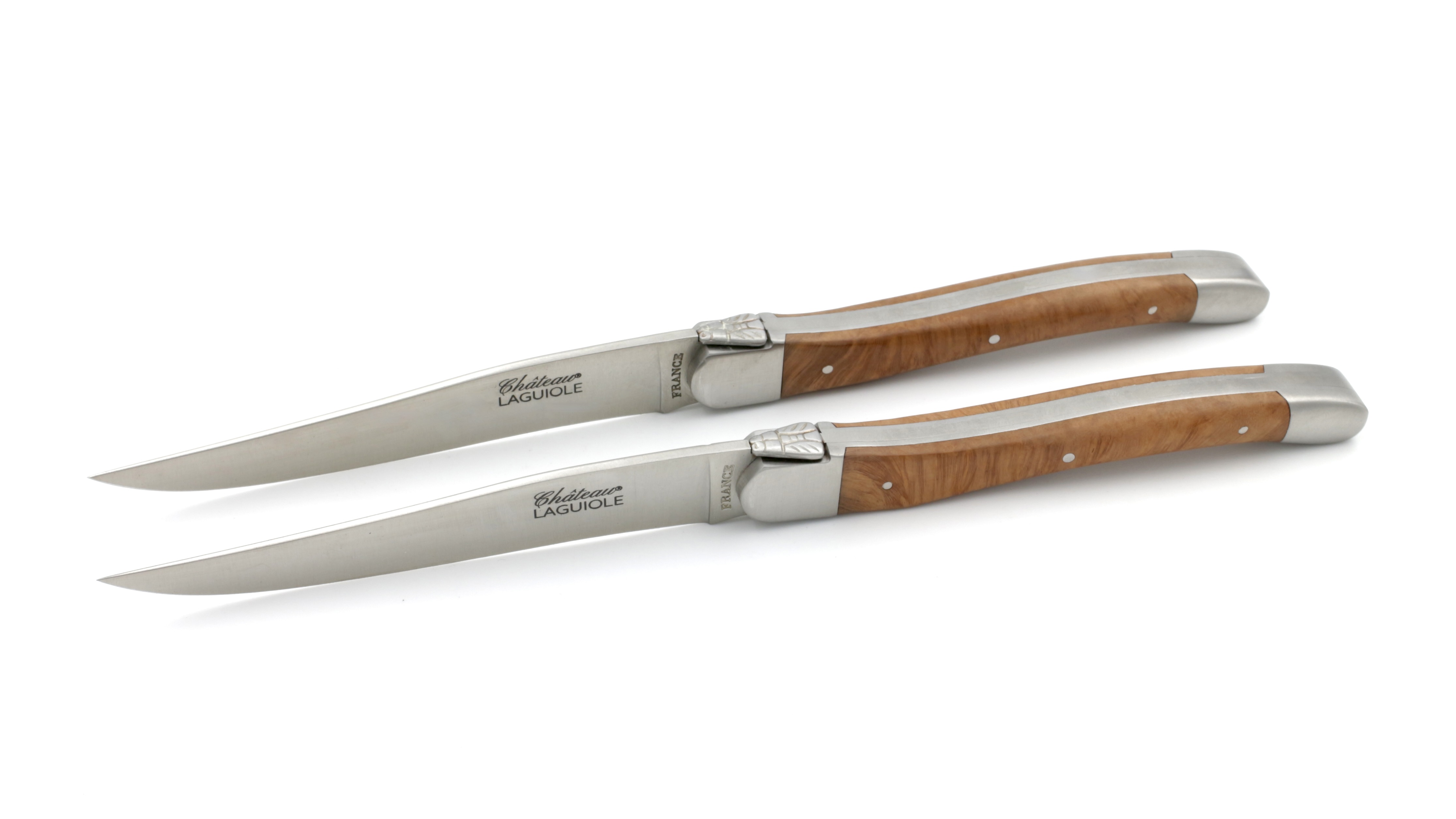 Château Laguiole Signature Steakknives bruyère set of two