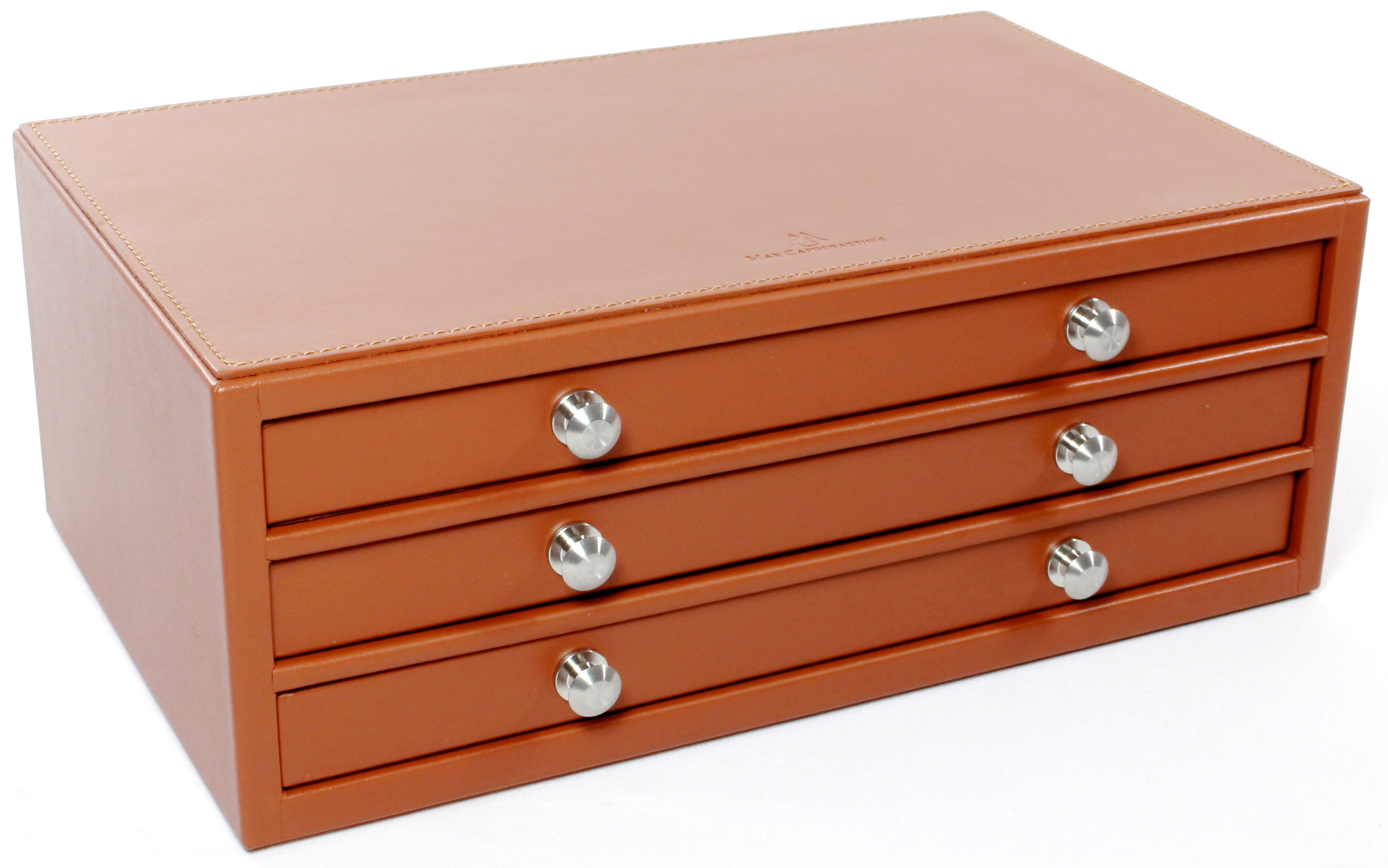 MAX CAPDEBARTHES leather casket for collectors 18 knives