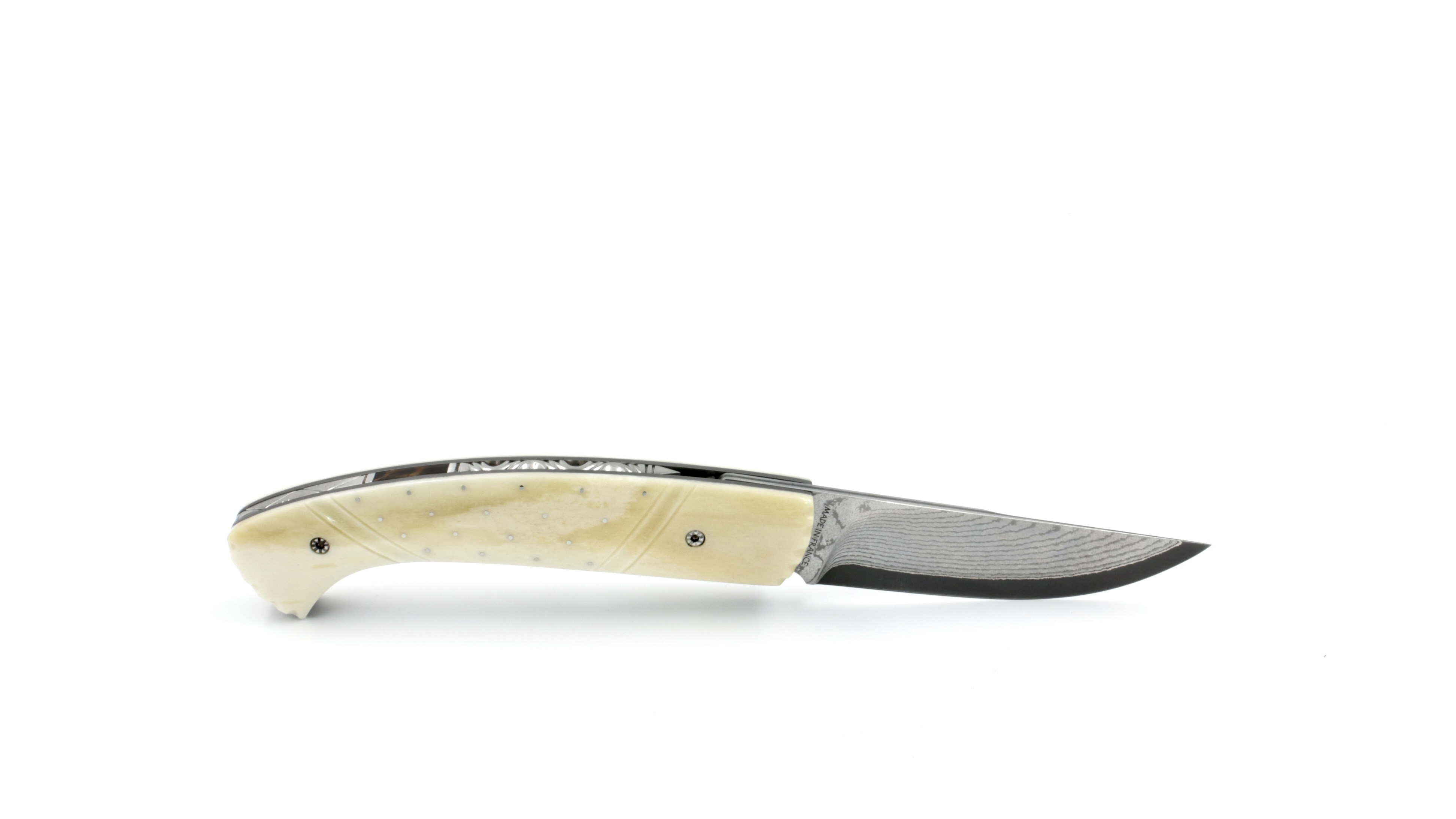 MANU LAPLACE 1515 NEW INUIT CLOUTÉ reindeer  VG10 Damascus