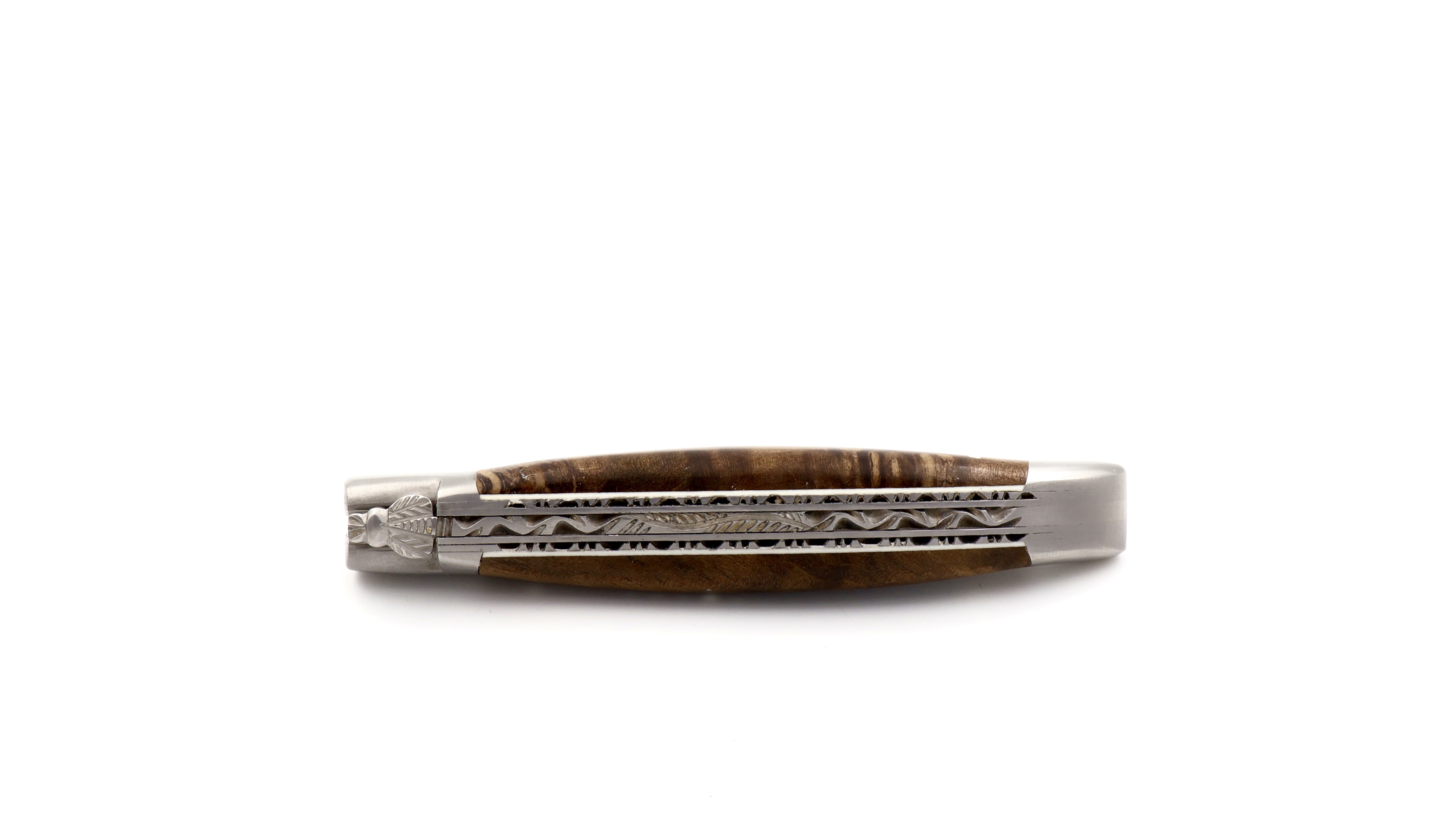Laguiole en Aubrac Lorbeerholz Doppelplatine 12 cm