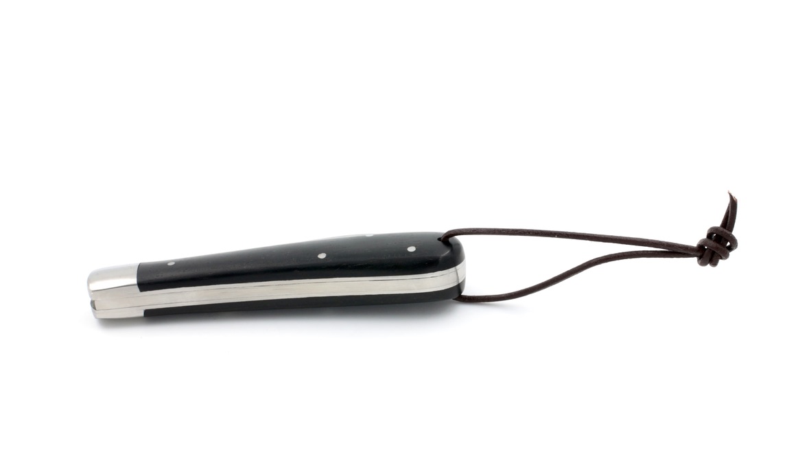 AU SABOT L'ARMOR ebony wood with Mèdalon sea anchor