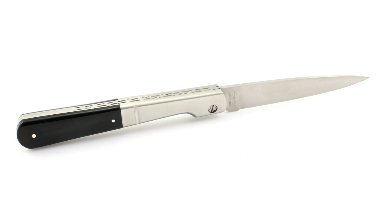 Saladini knife VENDETTA bolsters buffalo horn 