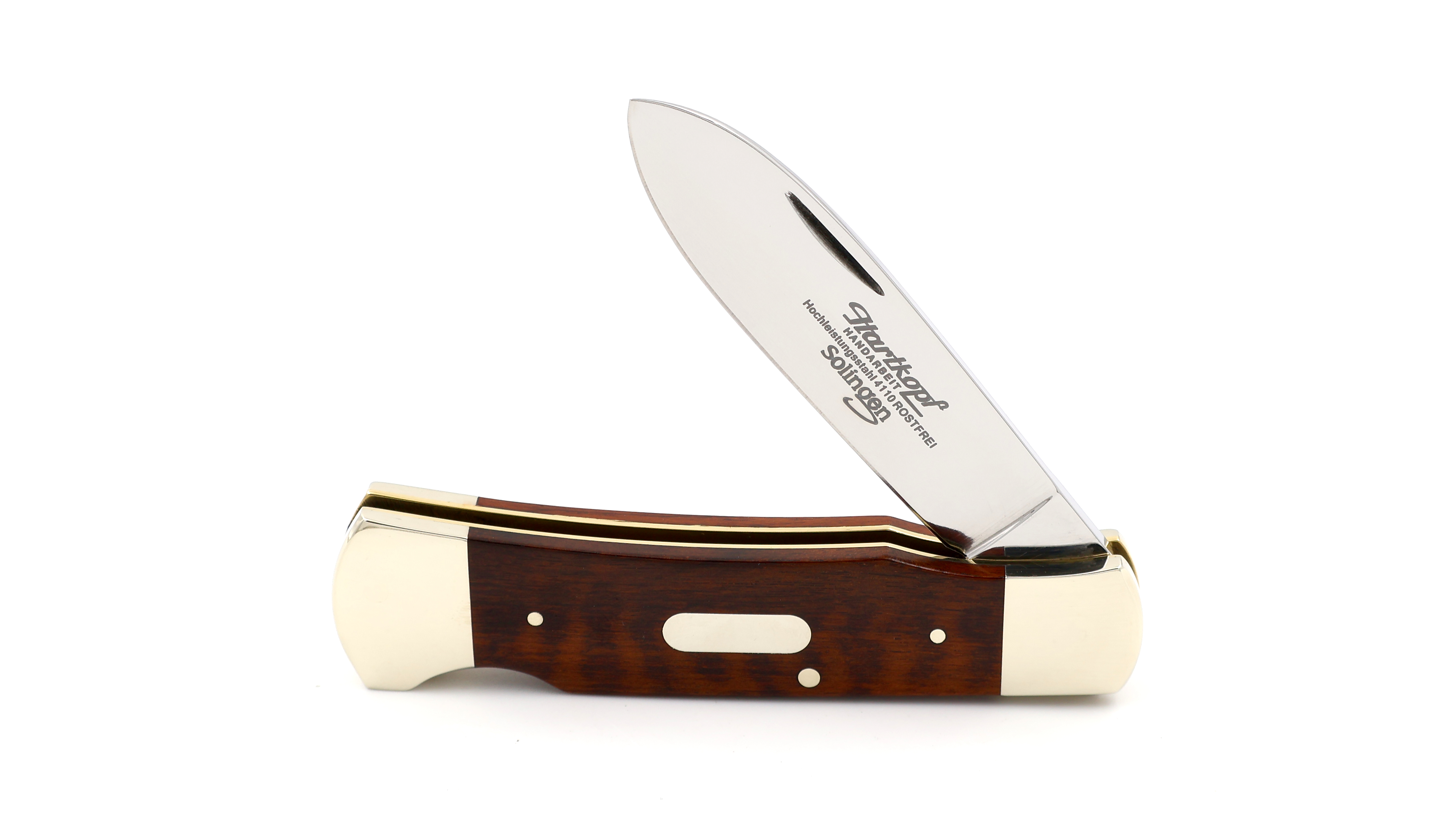 Hartkopf Solingen pocketknife snake wood
