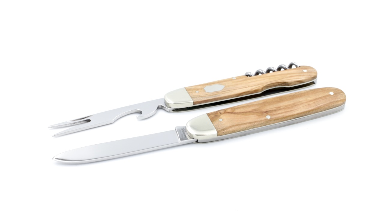 Besteck-Taschenmesser/Picknickmesser aus Solingen