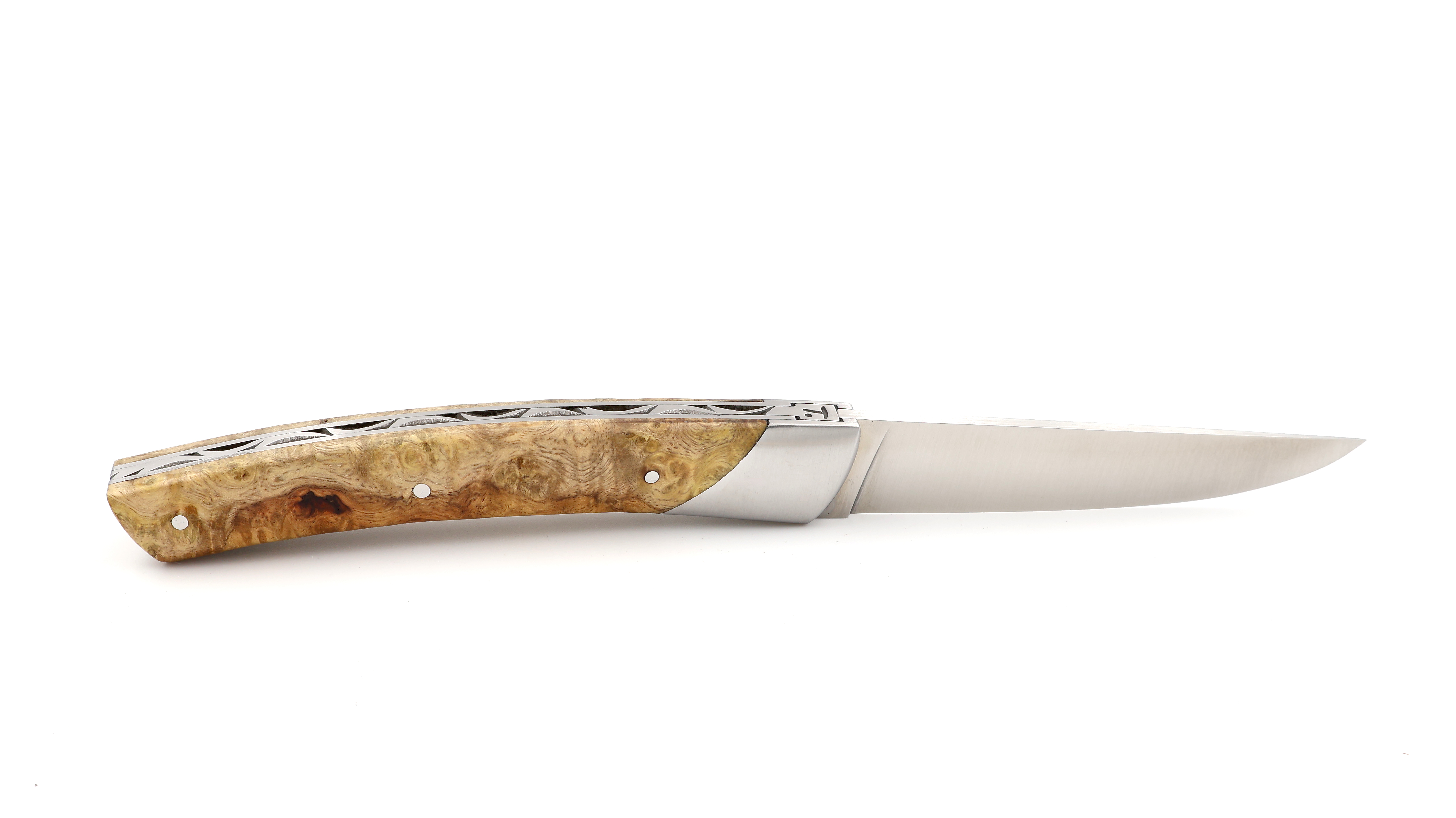 Chambriard Thiers knife COMPAGNON amboina burl
