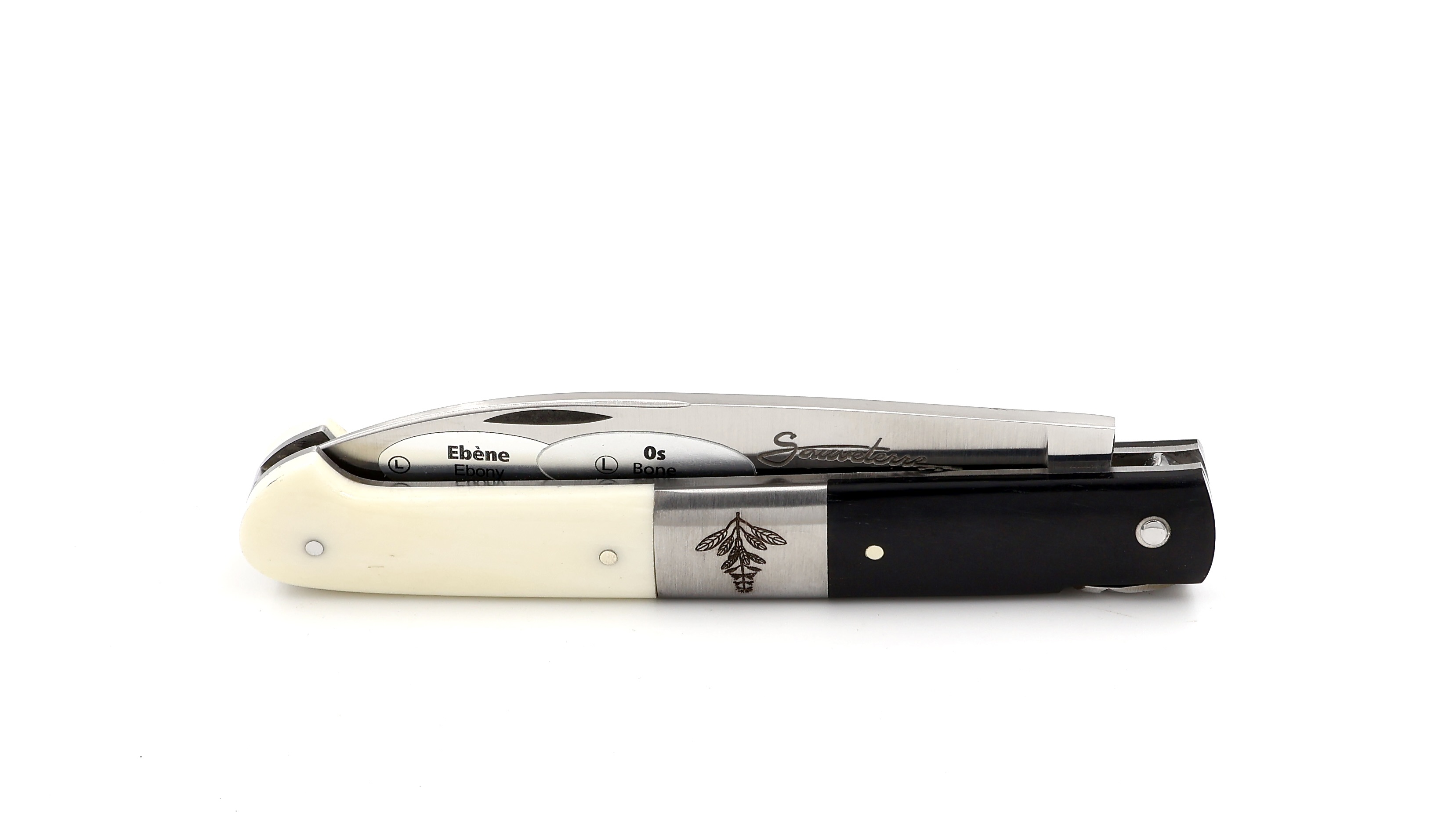 Sauveterre knife ebony and buffalobone