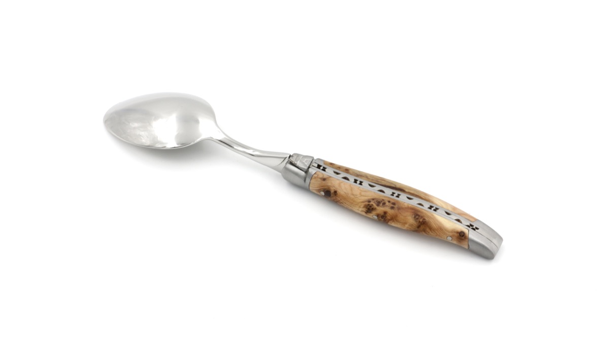 Laguiole en Aubrac Laguiole dessert spoons juniper