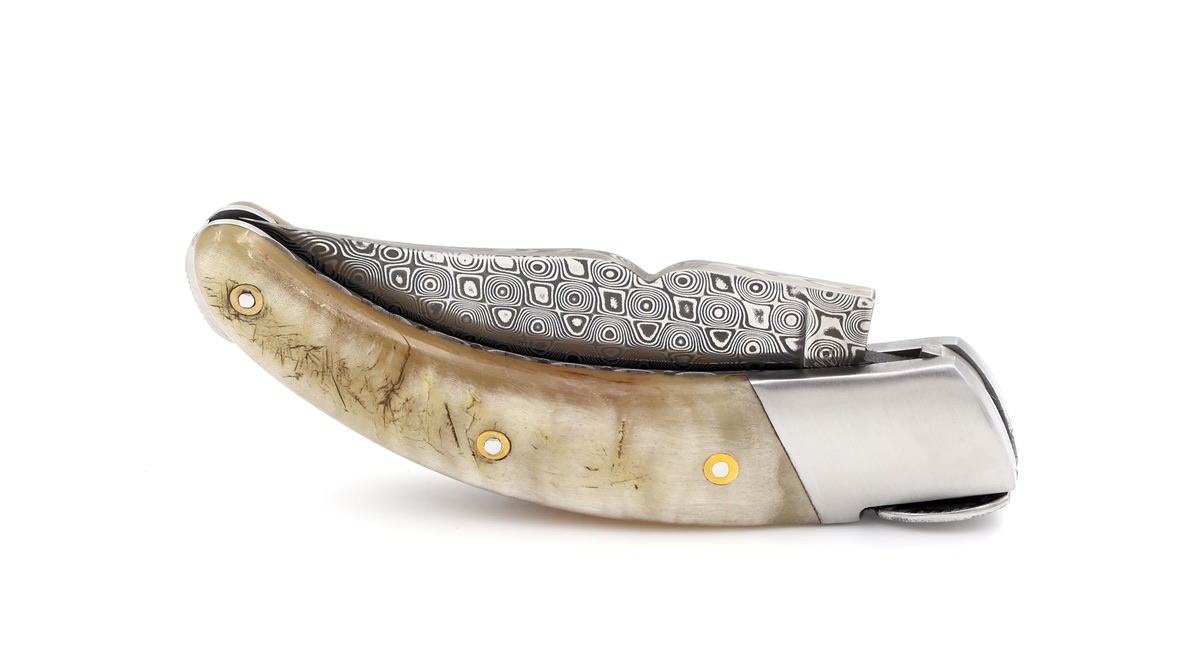 Fontenille Pataud RONDINARA guillochiert Widderhorn Damast