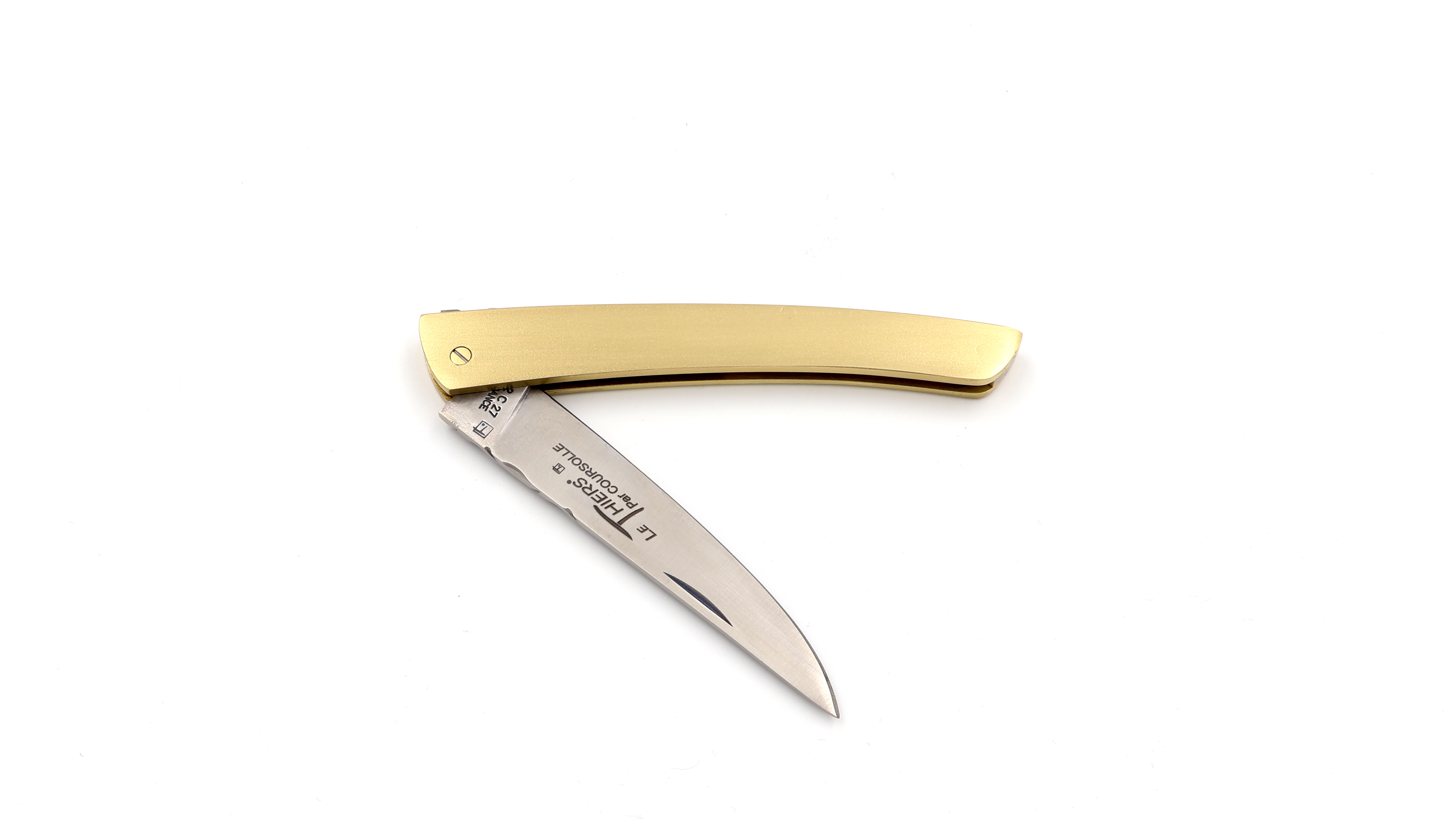Couperier-Coursolle Thiers knife brass  Couperier-Coursolle Thiers knife brass
