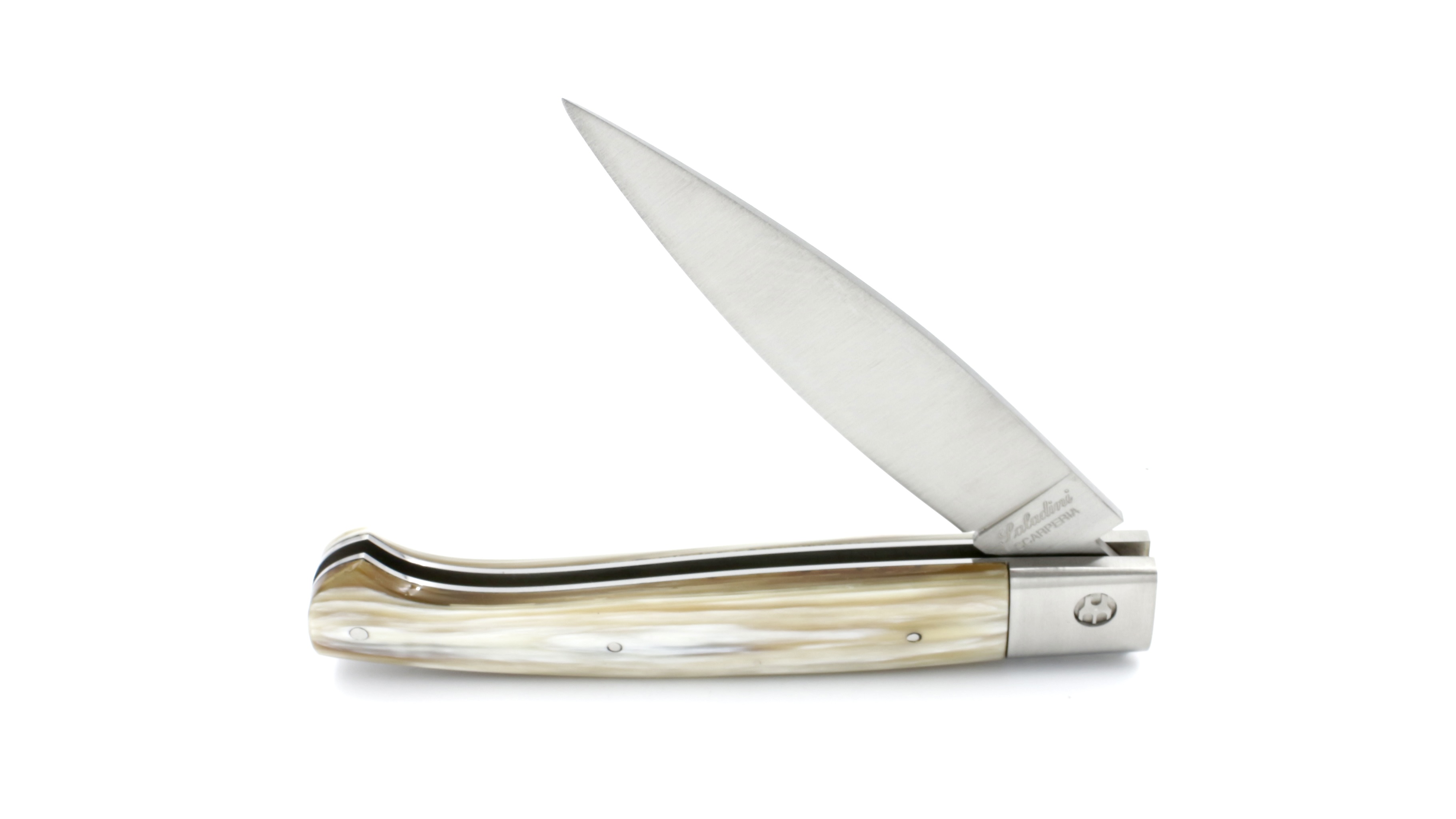 Saladini knife PATTADA CON SODI horn tip