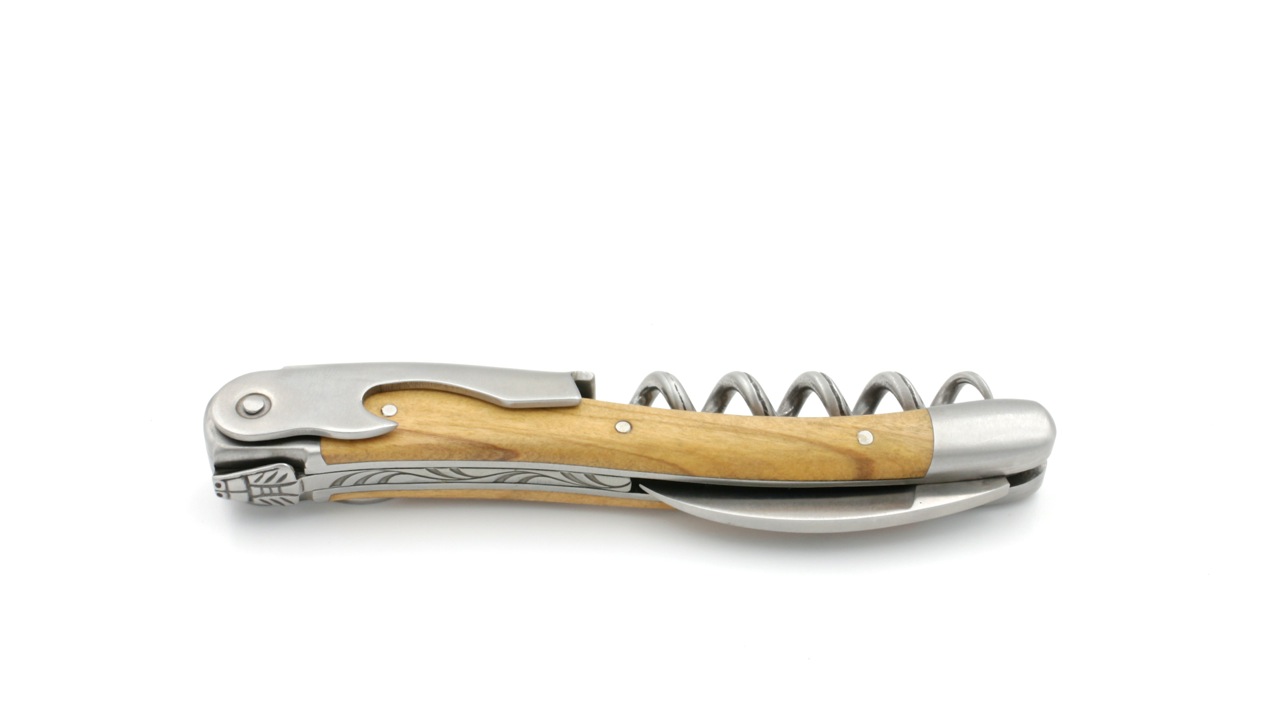 CLCL3008 Château Laguiole CLASSIC Sommeliermesser Olive