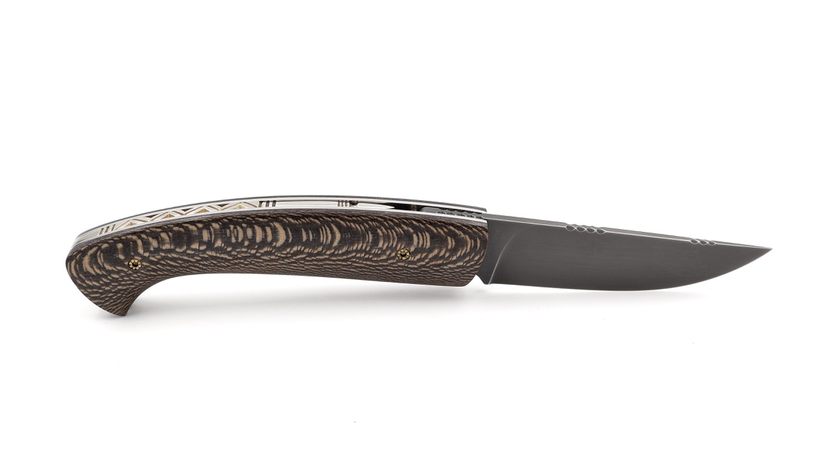 MANU LAPLACE 1515 ZULU platane oxidised blade