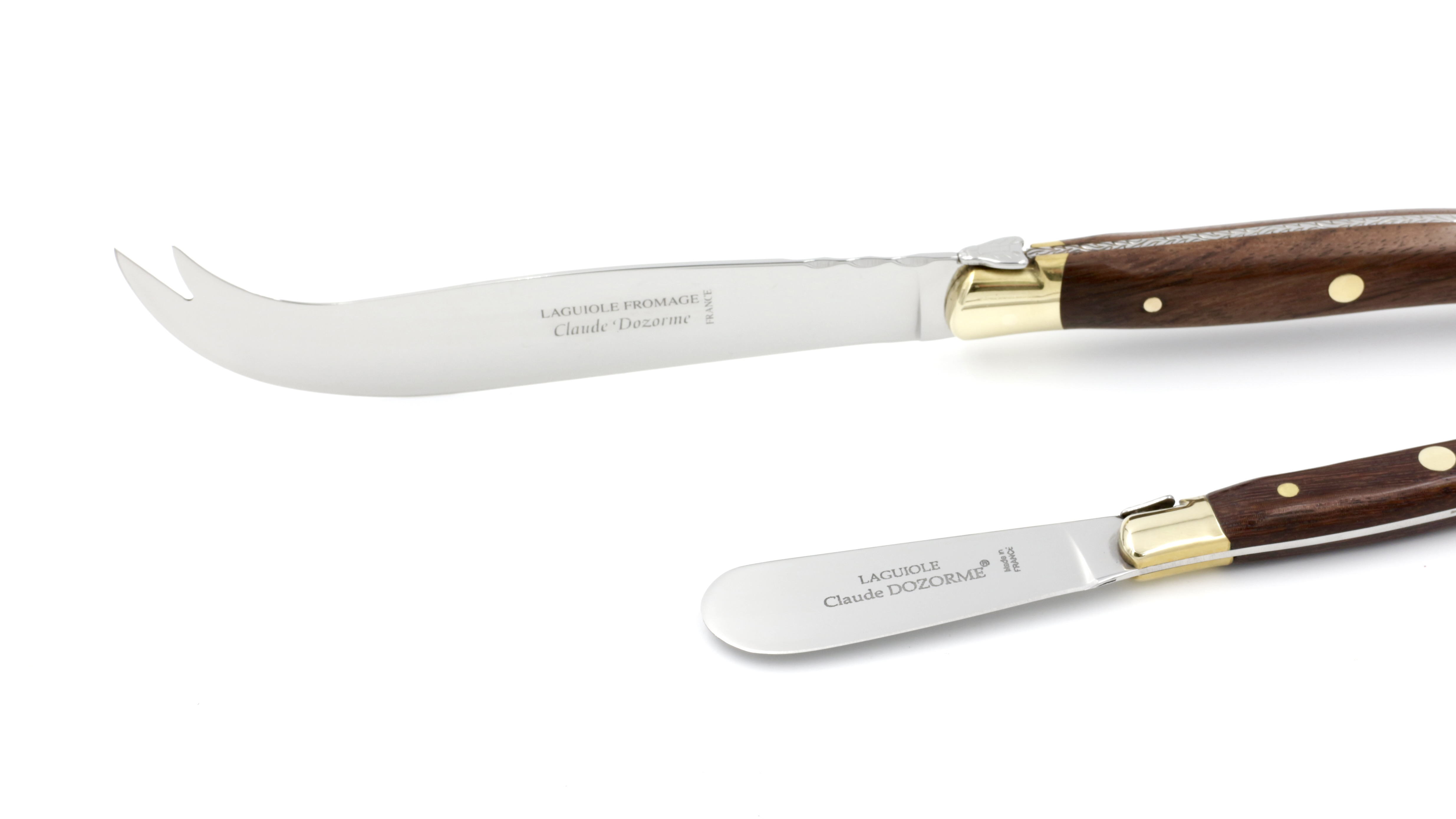 Claude DOZORME Laguiole Käsemesser Set 2-tlg. Vallerina