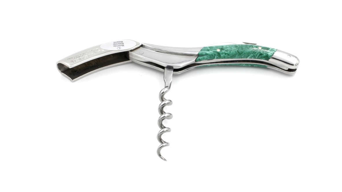 Laguiole en Aubrac Laguiole Sommelier Malachite shiny