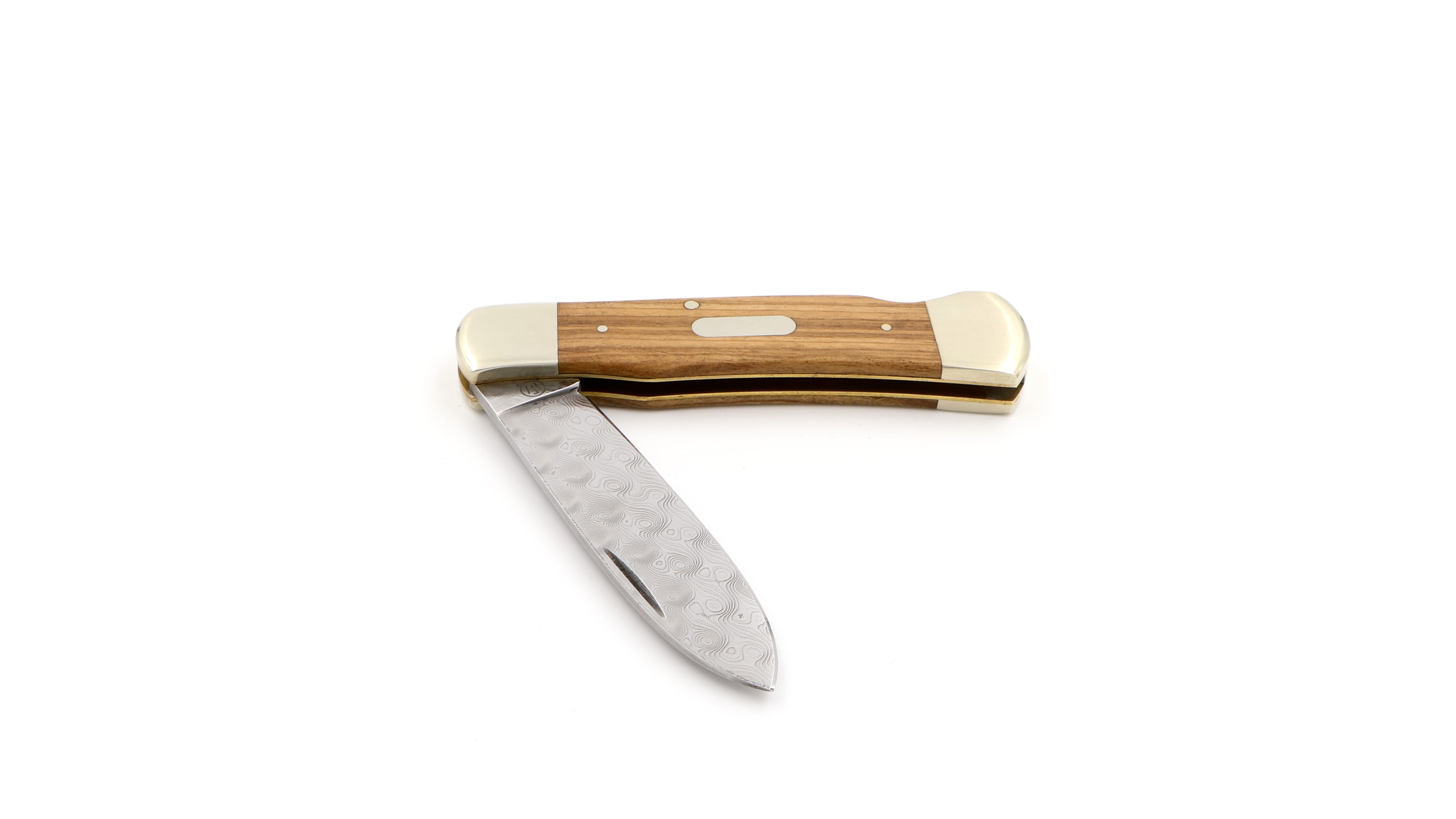 Hartkopf Taschenmesser Olive Damastklinge Hartkopf Taschenmesser Olive Damastklinge
