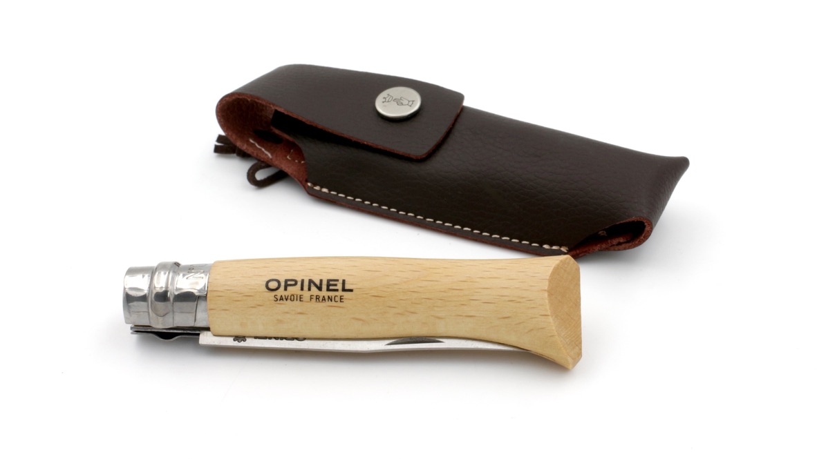 OPINEL N°8 stainless with sheat