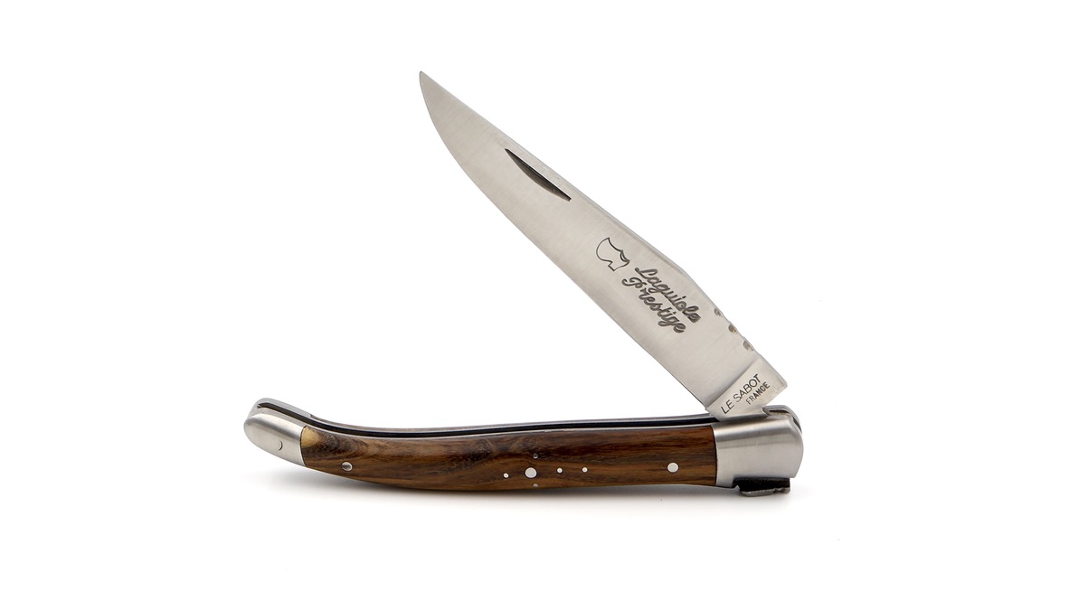 AU SABOT Laguiole knife pistazio wood 12 cm 