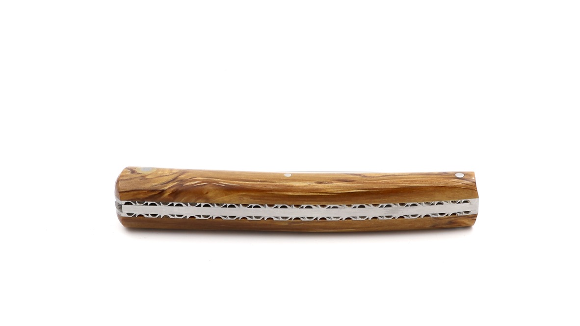 Liadou du Vallon® PETIT guillochiert Winzermesser stabilisierte Buche 10,5 cm  