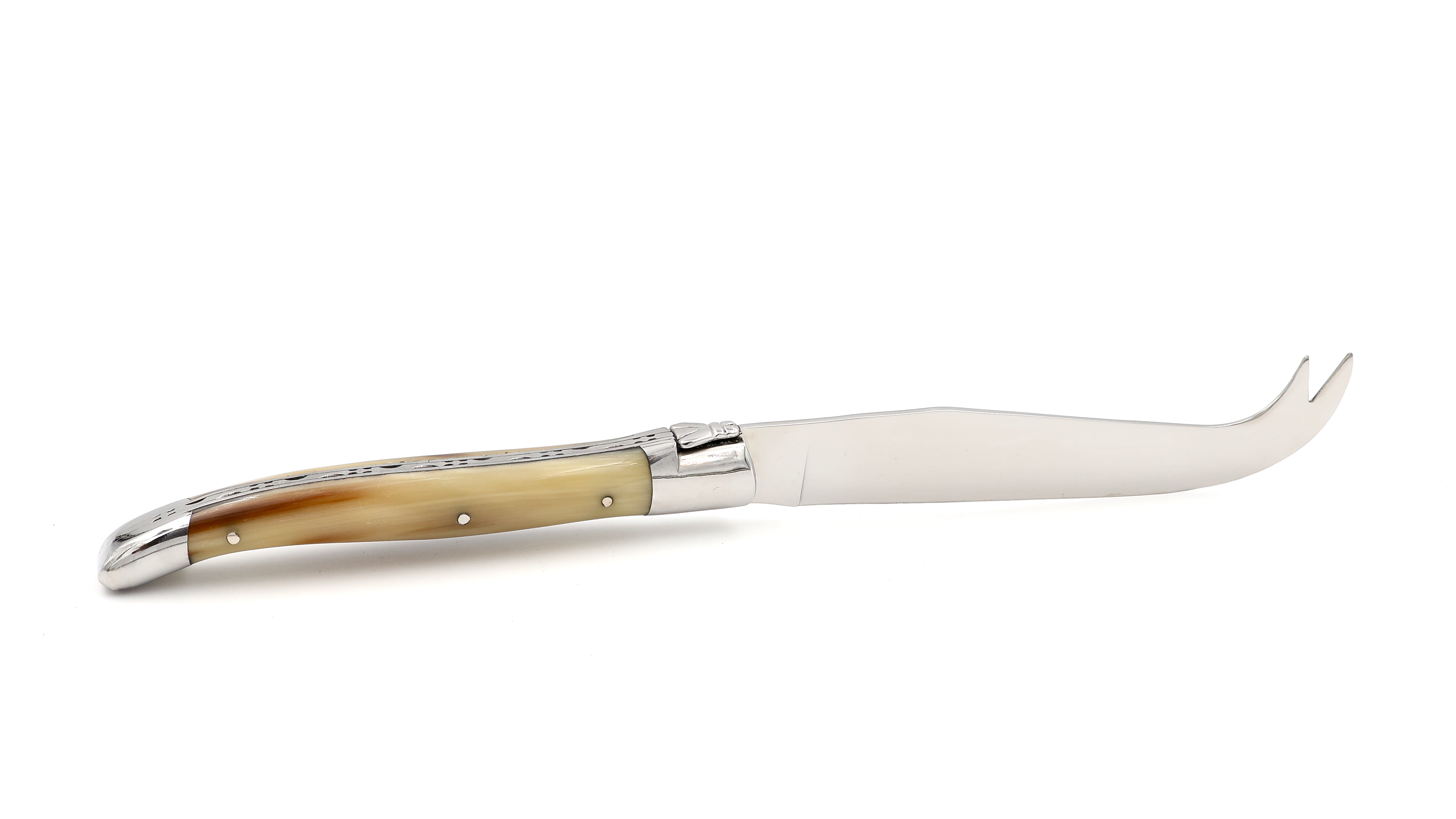 Laguiole en Aubrac cheese knife buffalohorn