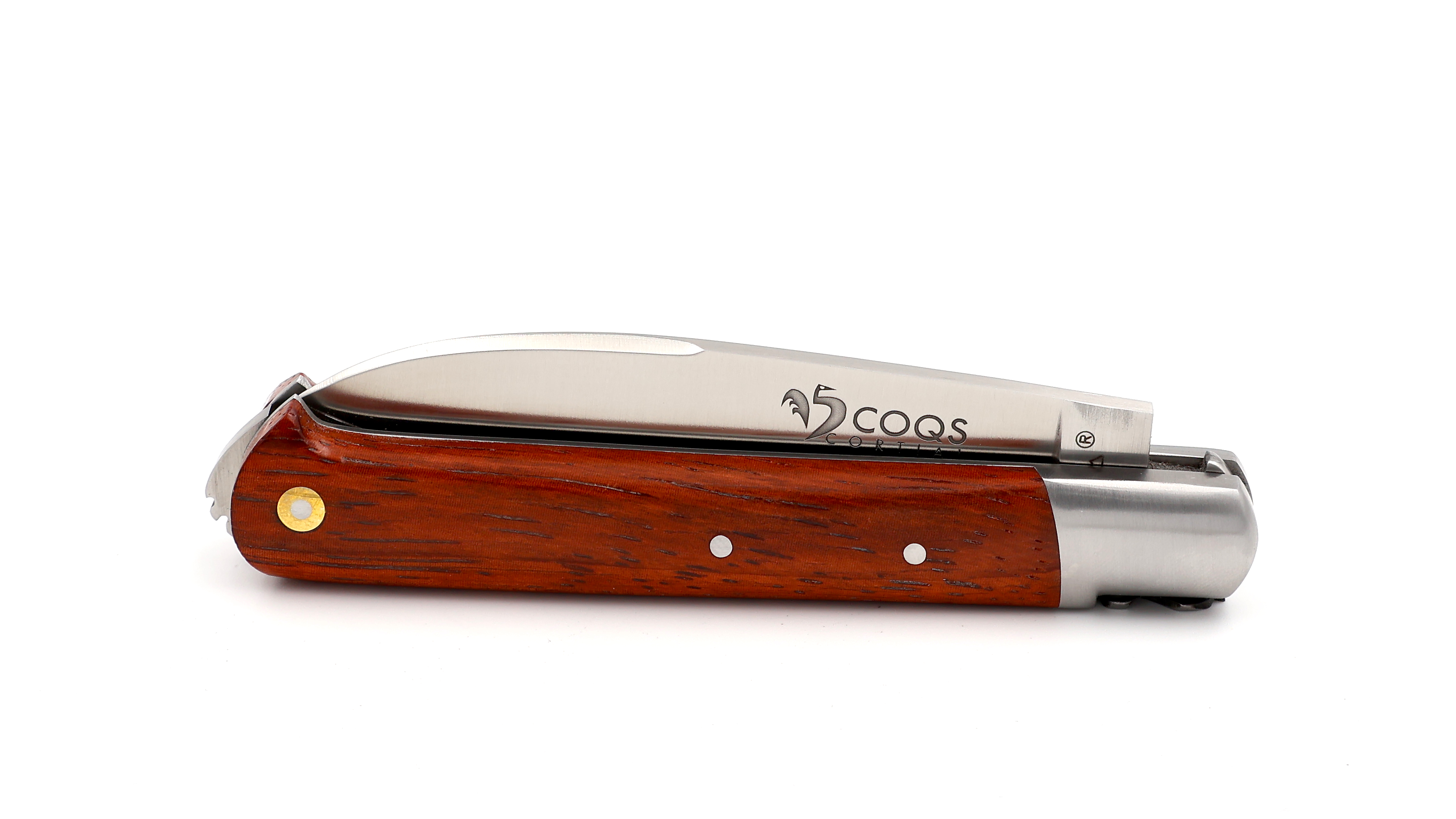 Fontenille Pataud 5 Coqs knife padouk