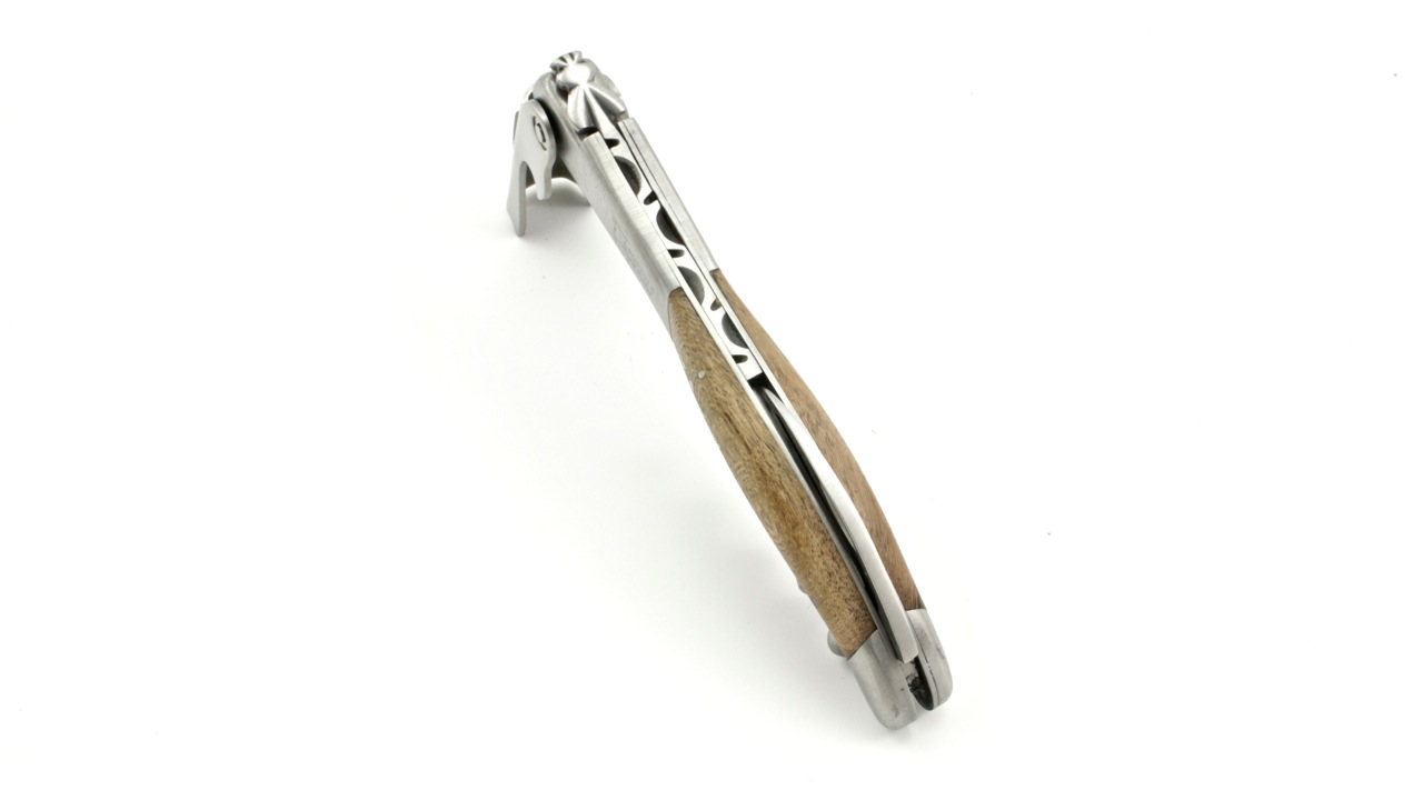 Laguiole Sommeier knife Grand Vins Prstige Barrel oak