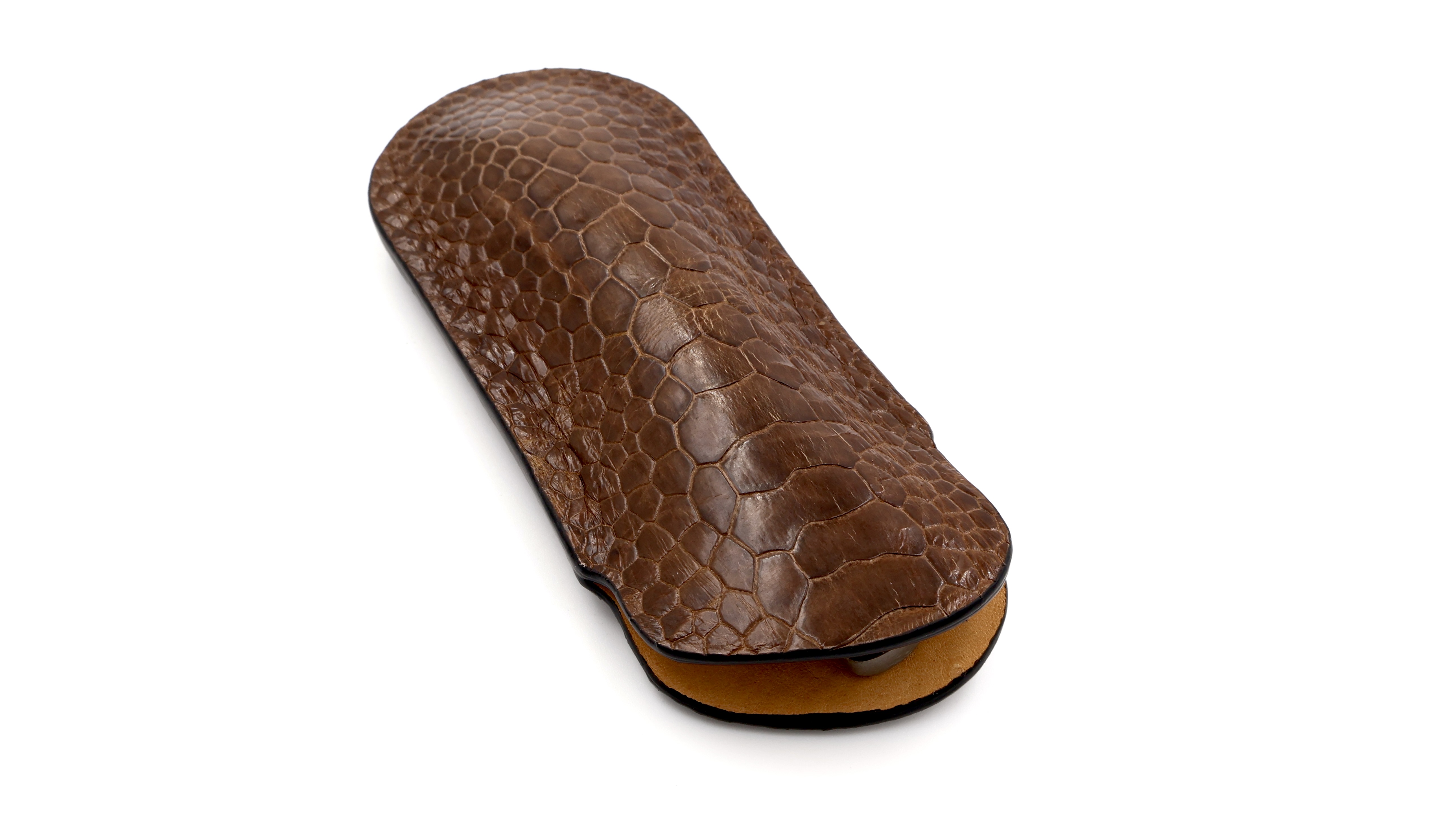 Atelier N°7 otrichleg leather brown 14,5 cm