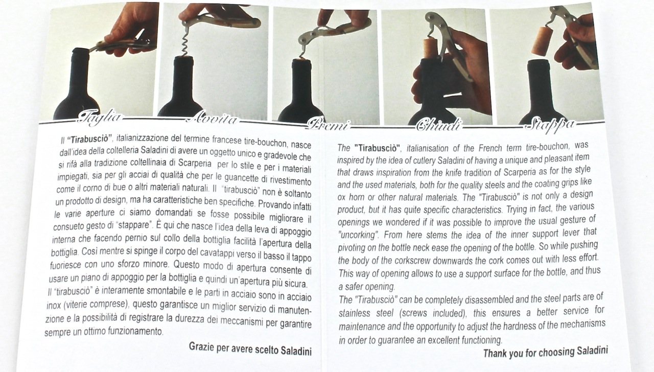 IMG_7967 Saladini sommelier knife Tirabusciò