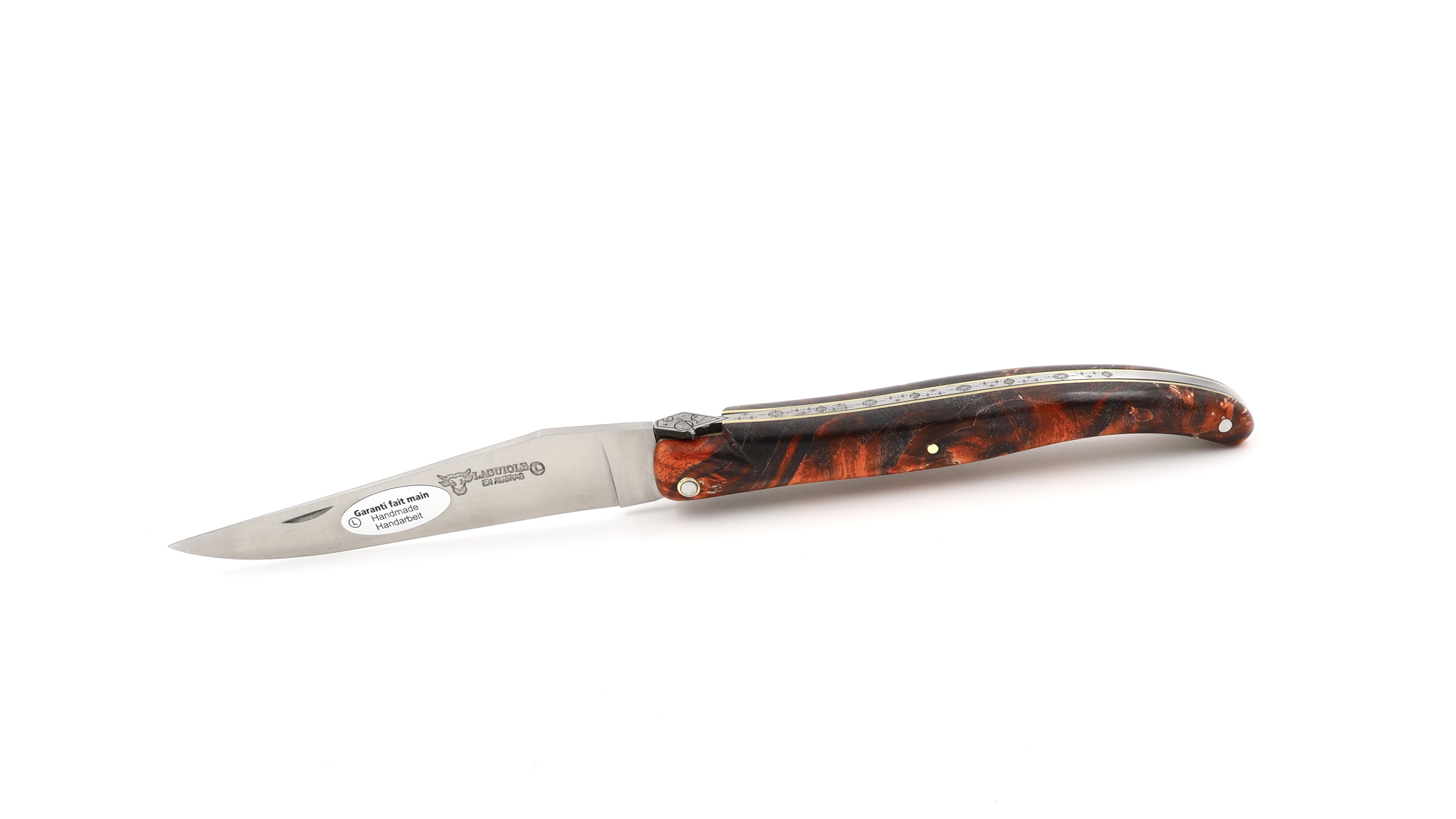 Laguiole en Aubrac Biene WELTRAUM Holunder Wurzelholz 12 cm   