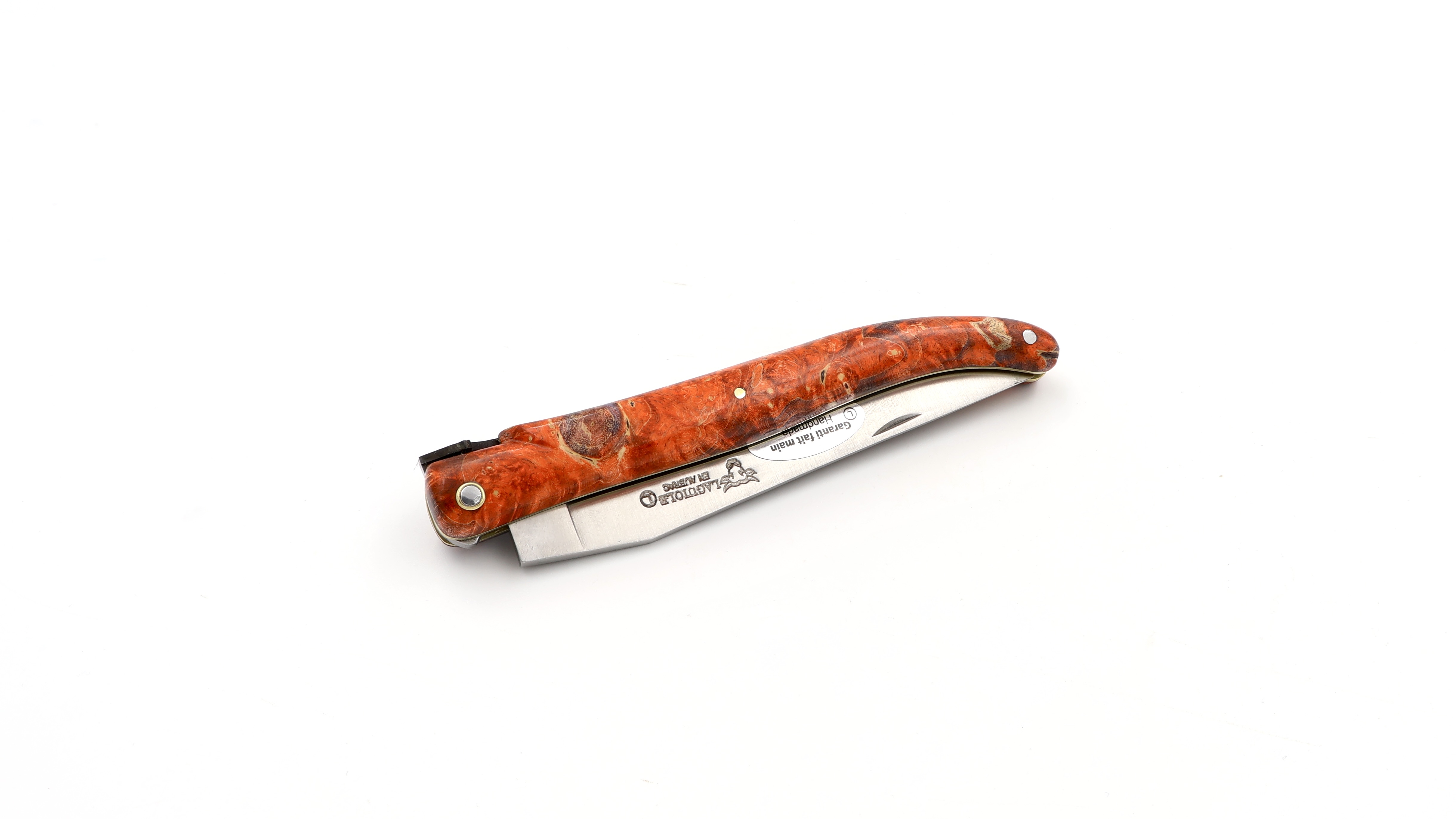 Laguiole en Aubrac Biene WELTRAUM Holunder Wurzelholz 12 cm  
