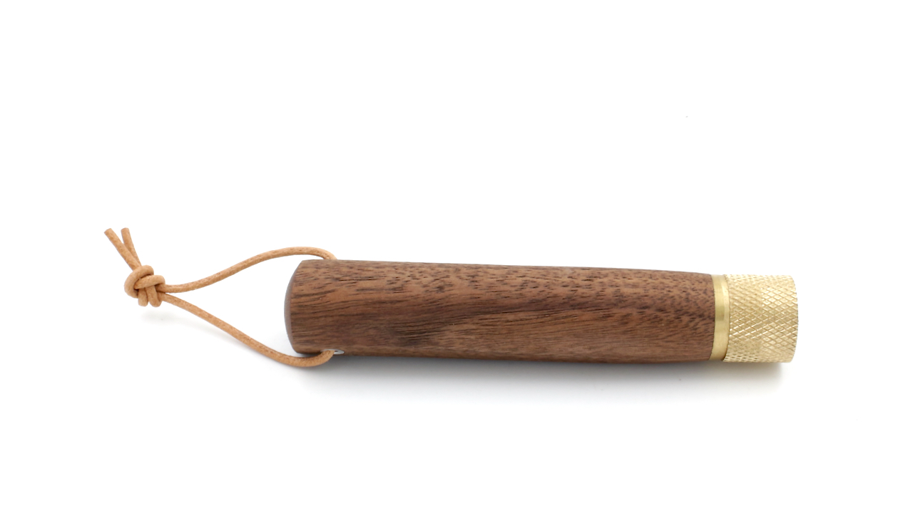 JOSÉ DA CRUZ folding knife Merendeira american walnut carbon blade