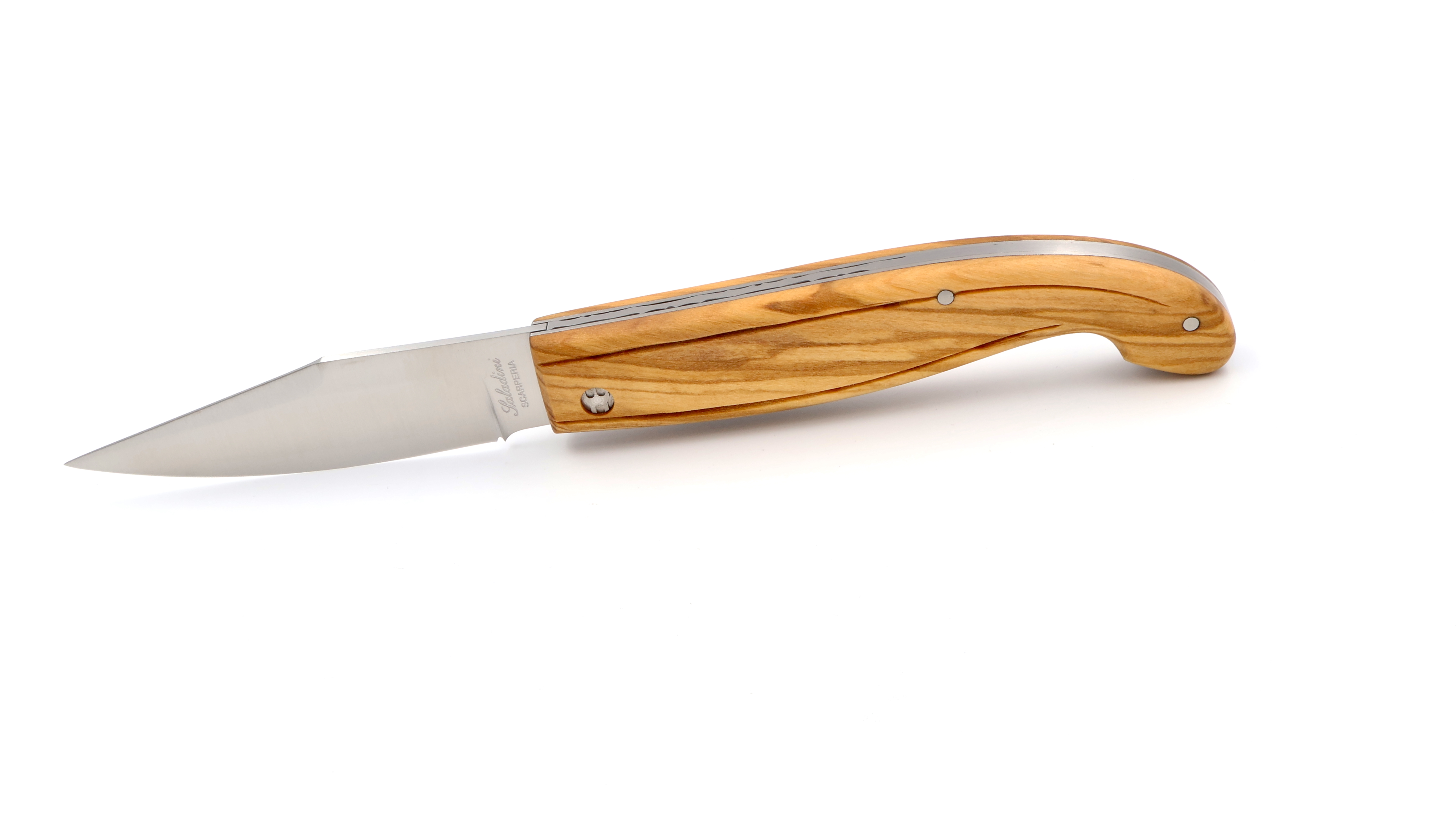 Saladini knife MAREMMANO TRADITIONALE olive wood