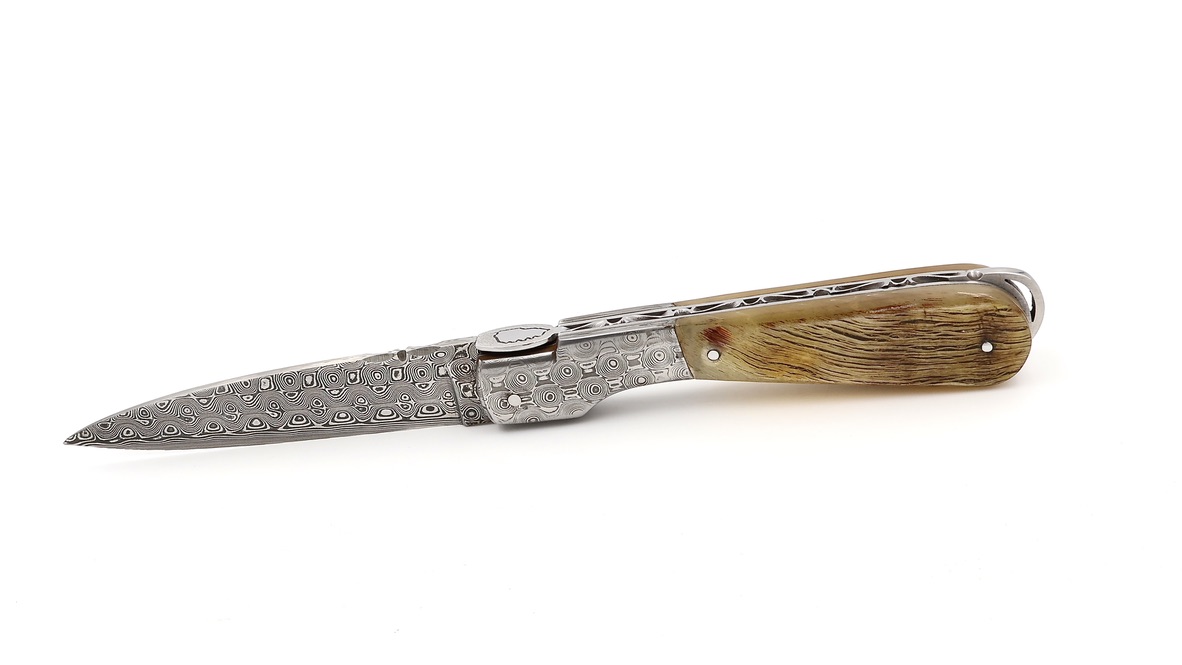 Fontenille Pataud SPERONE Damast Widderhorn Damastbacken 12 cm 
