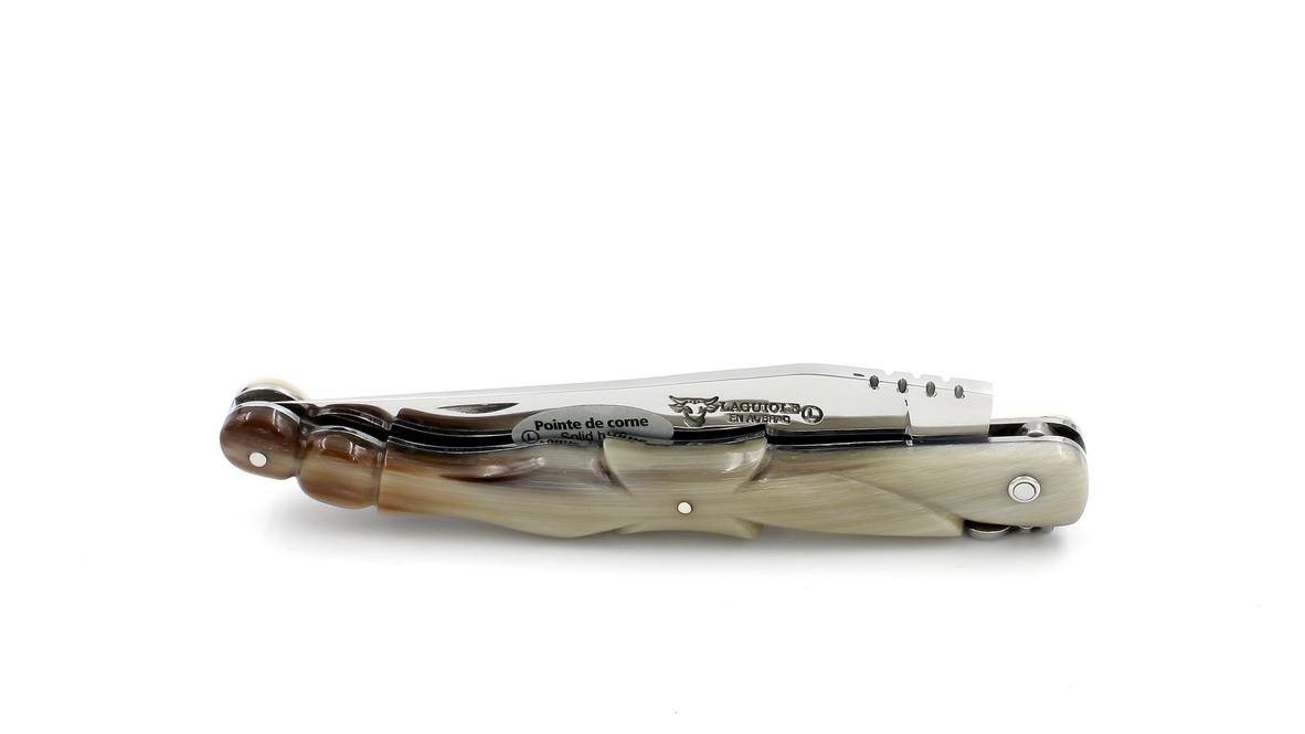 Laguiole en Aubrac Horn tip Pigeon Wing 12 cm