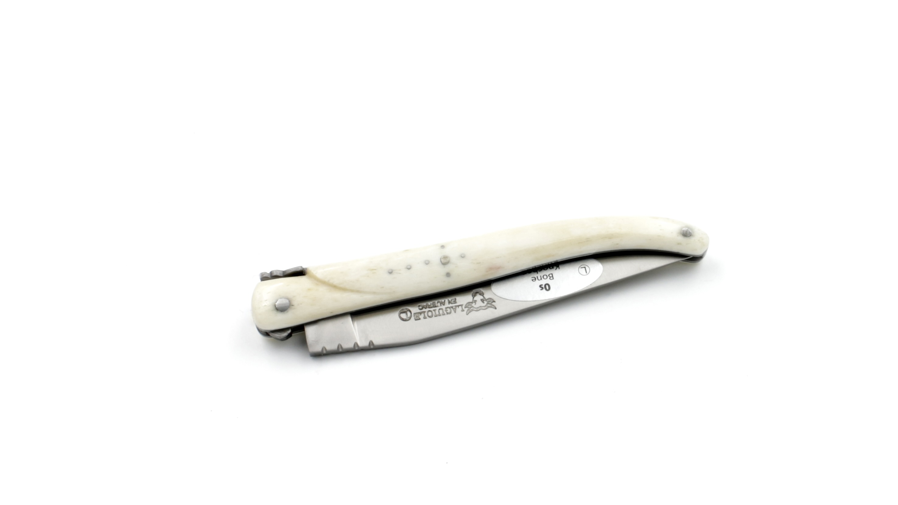 Laguiole en Aubrac Knochen massiv 10 cm