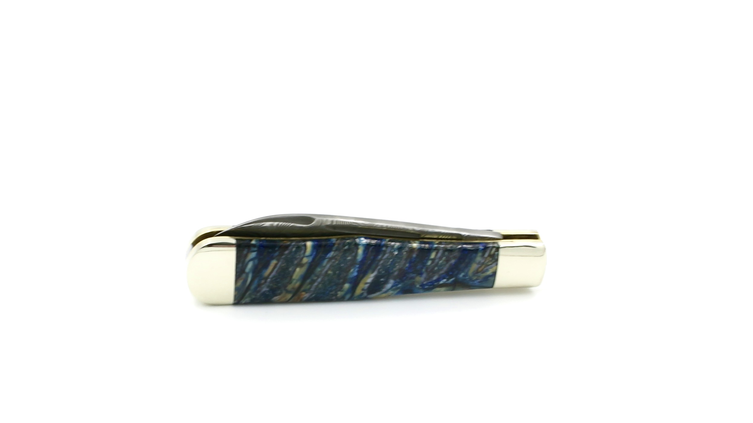 Robert Klaas Flaschen-Erl mammoth tusk stanless damascusblade